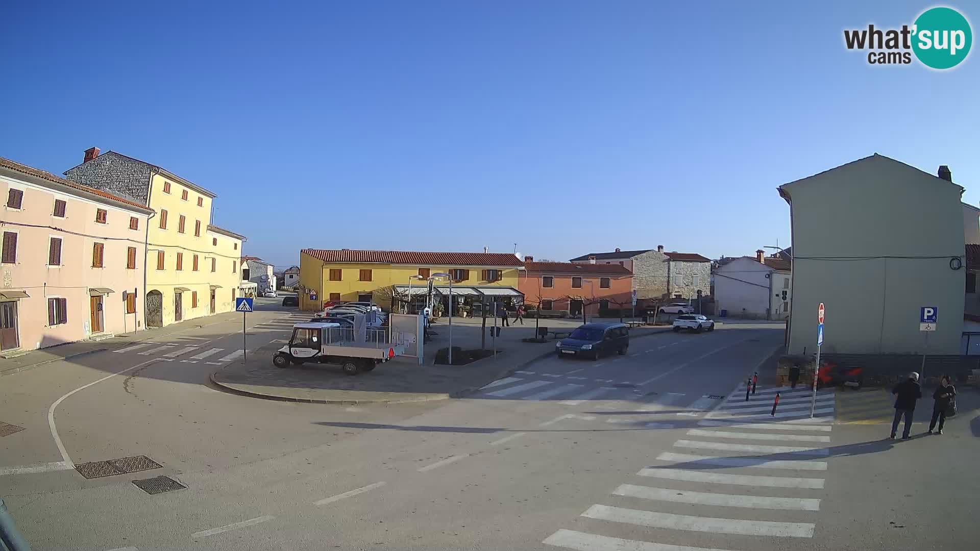 Bale Trg La Musa web kamera – Istra