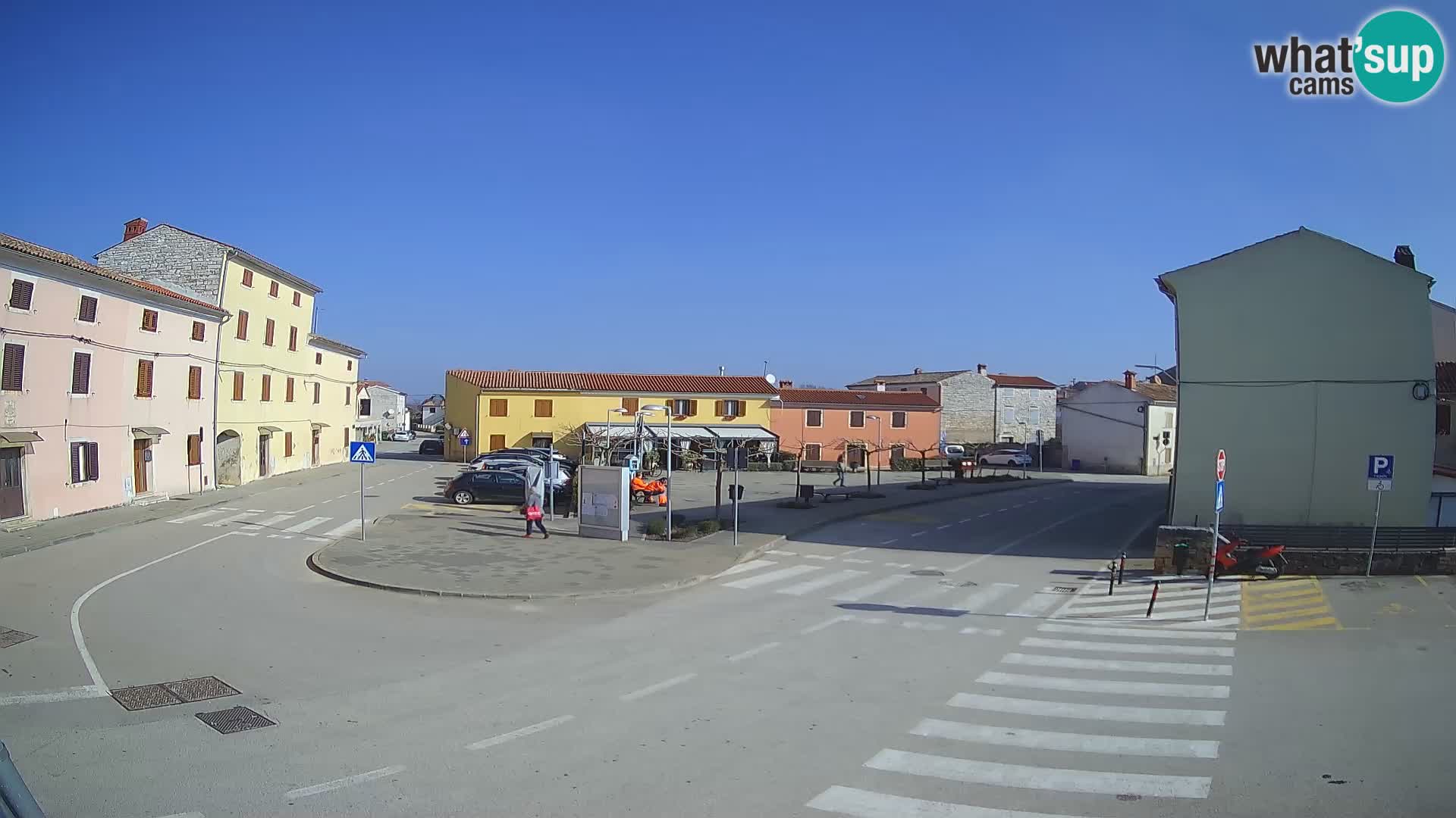 Bale Trg La Musa webcam – Istria – Croatia