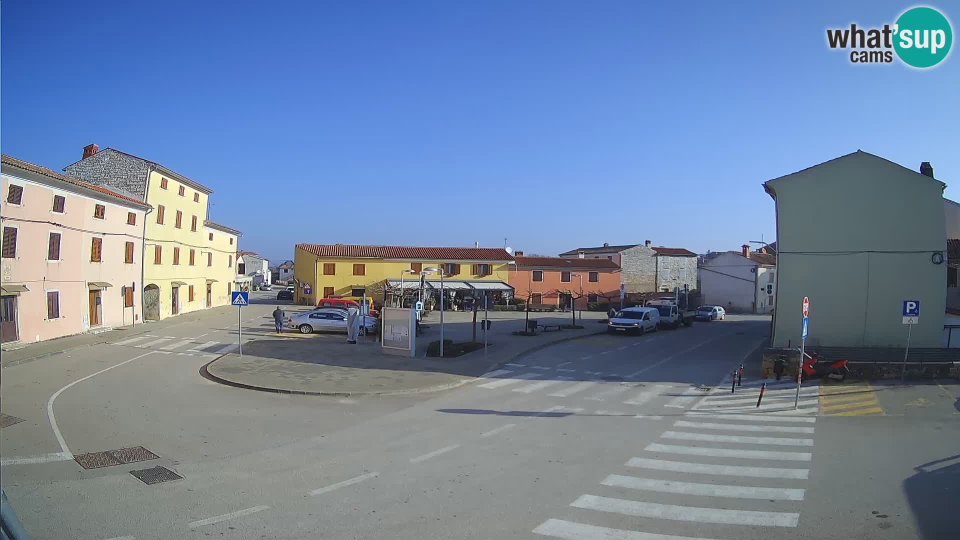 Bale Trg La Musa webcam – Istria – Croatia