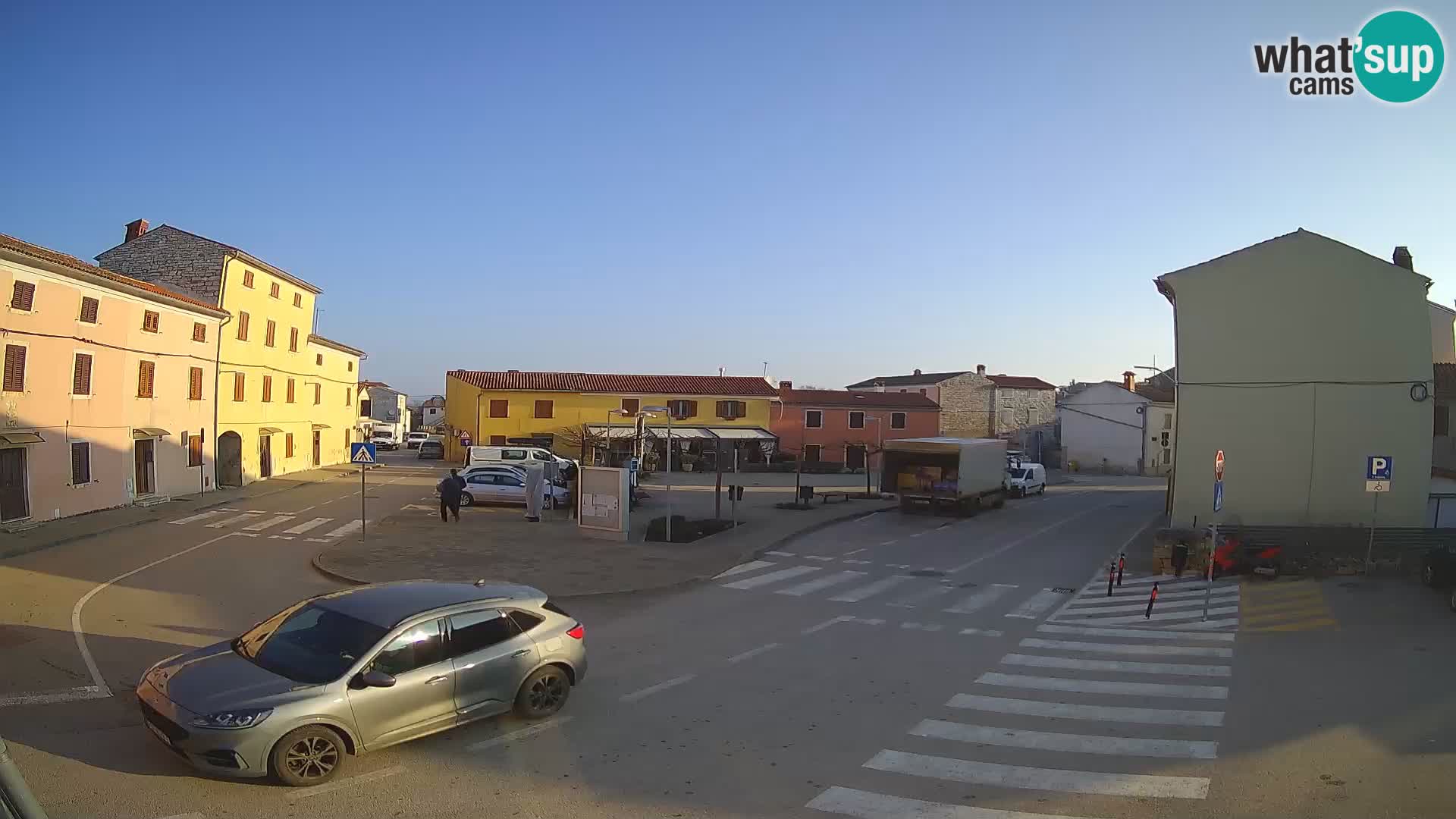 Bale Trg La Musa web kamera – Istra