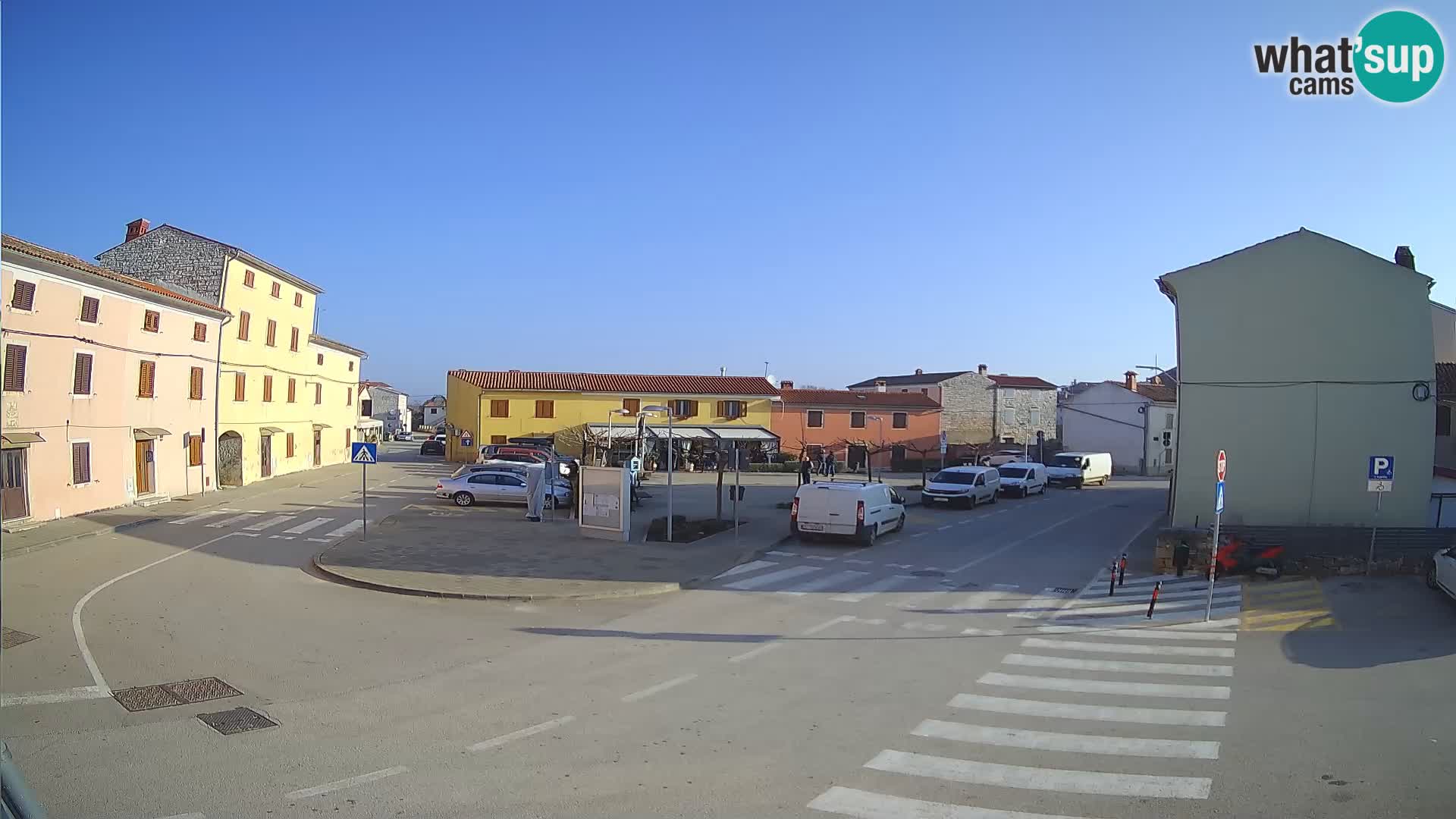 Bale Trg La Musa spletna kamera – Istra – Hrvaška