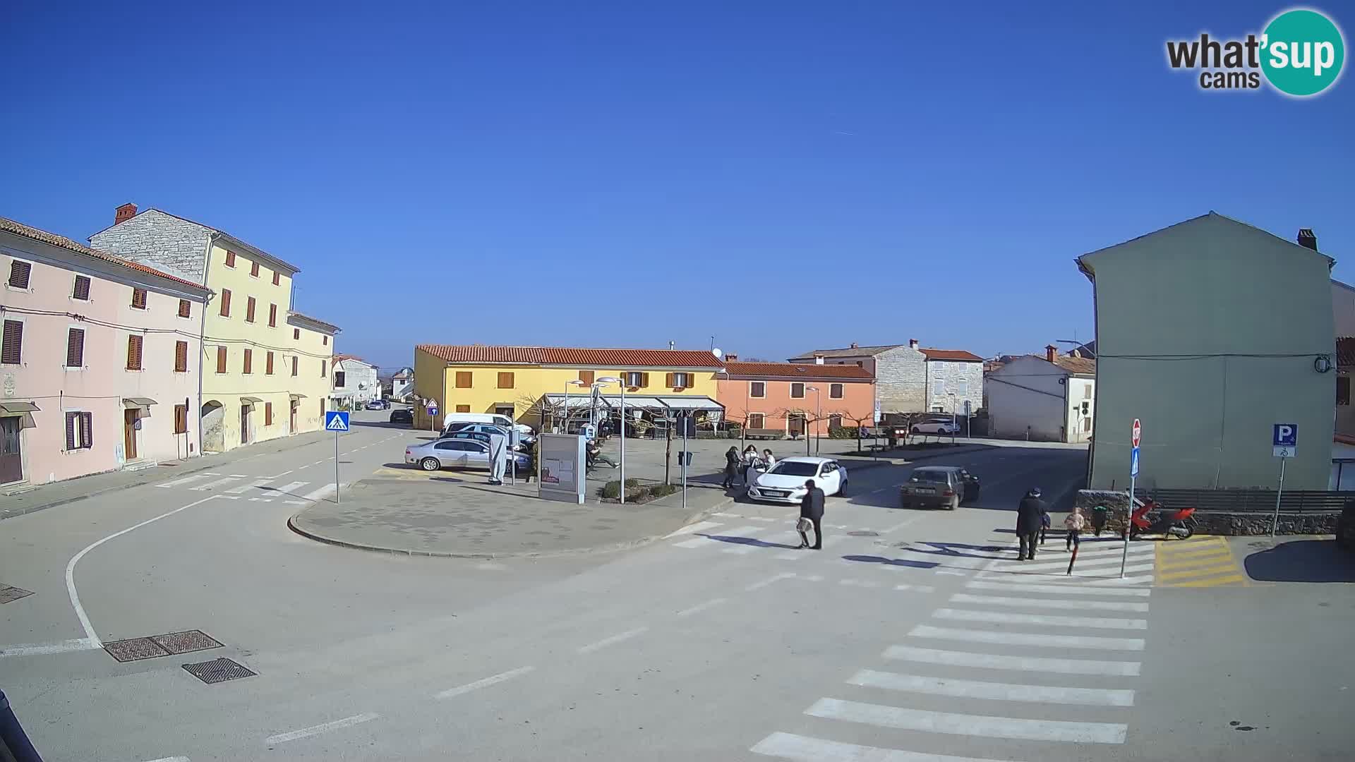 Bale Trg La Musa webcam – Istria – Croatia