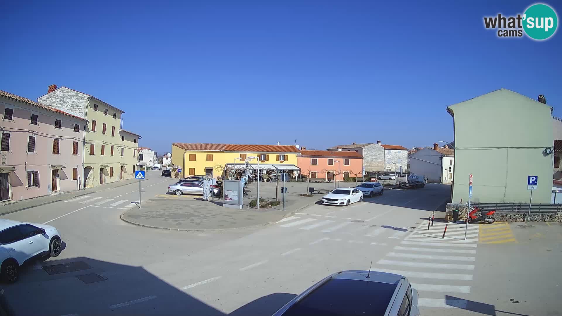 Bale Trg La Musa webcam – Istria – Croatia