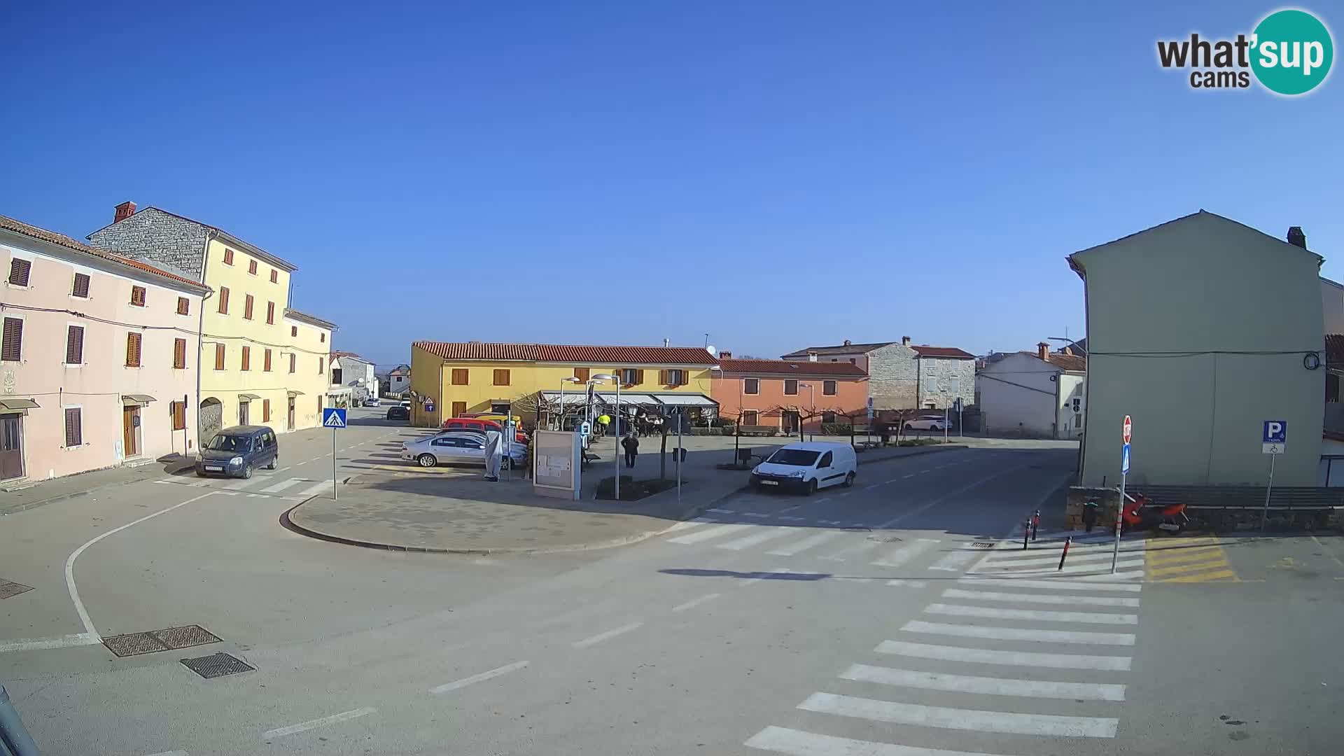 Bale Trg La Musa webcam – Istria – Croatia