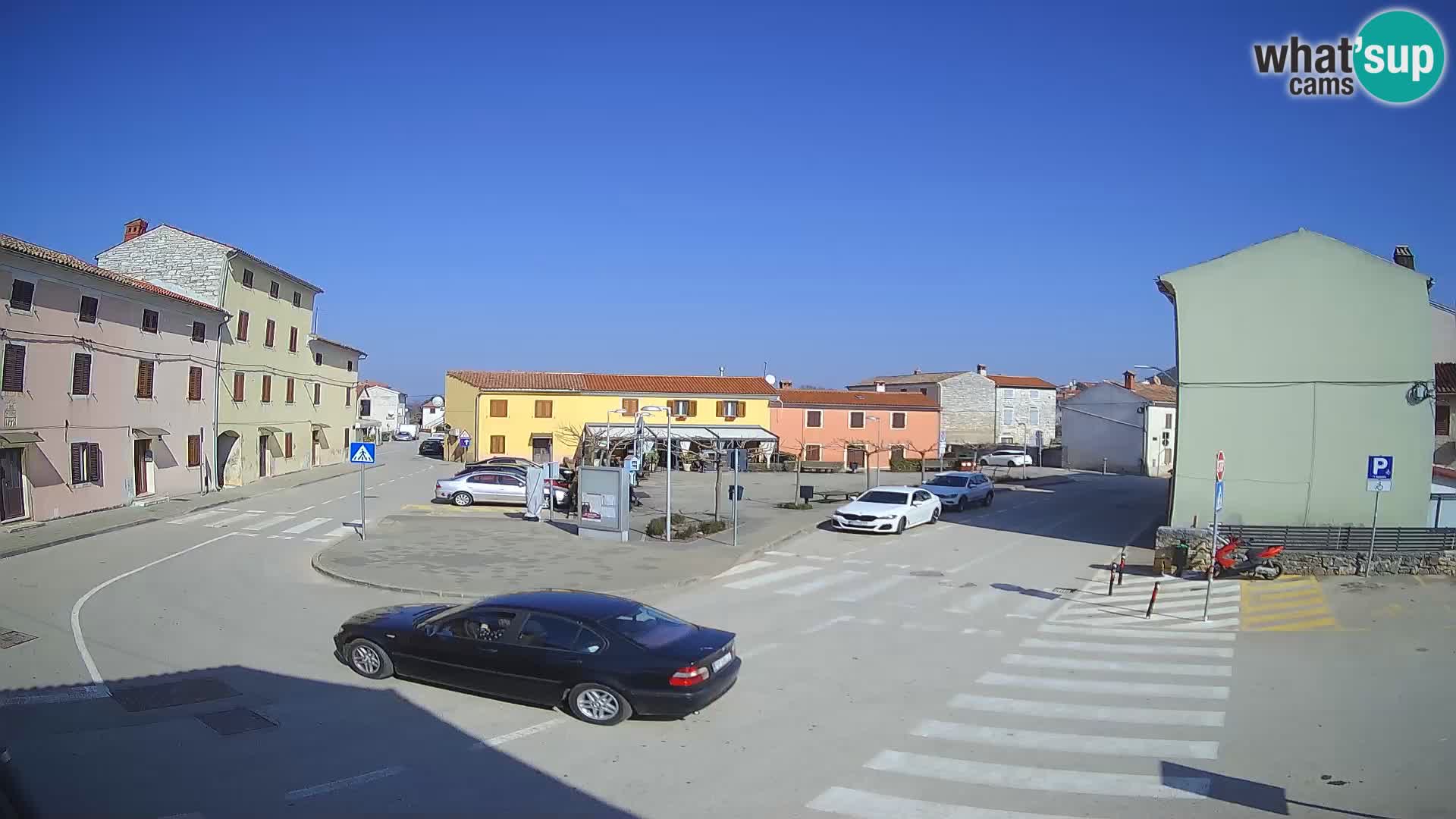 Bale, webcam de la plaza La Musa – Istria – Croacia