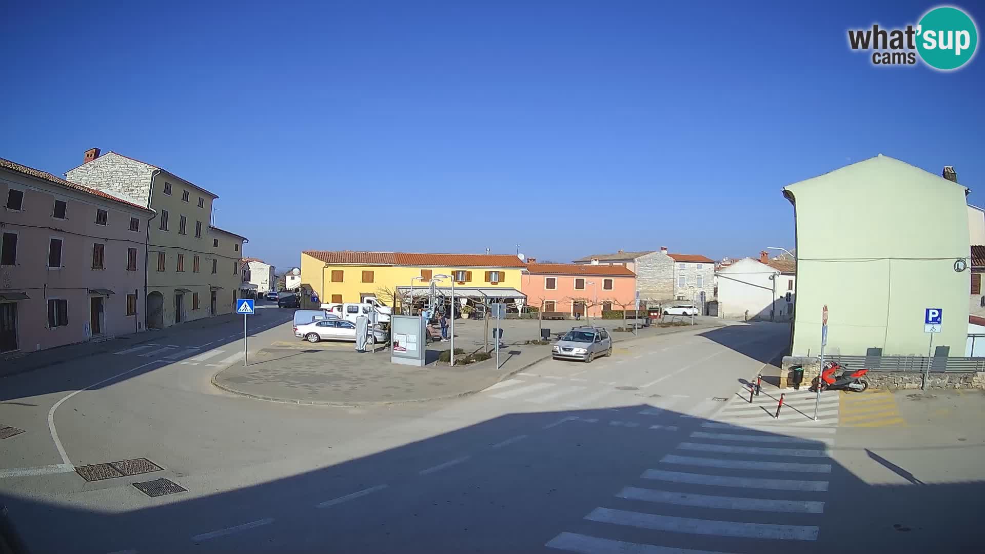 Bale Trg La Musa webcam – Istria – Croatia