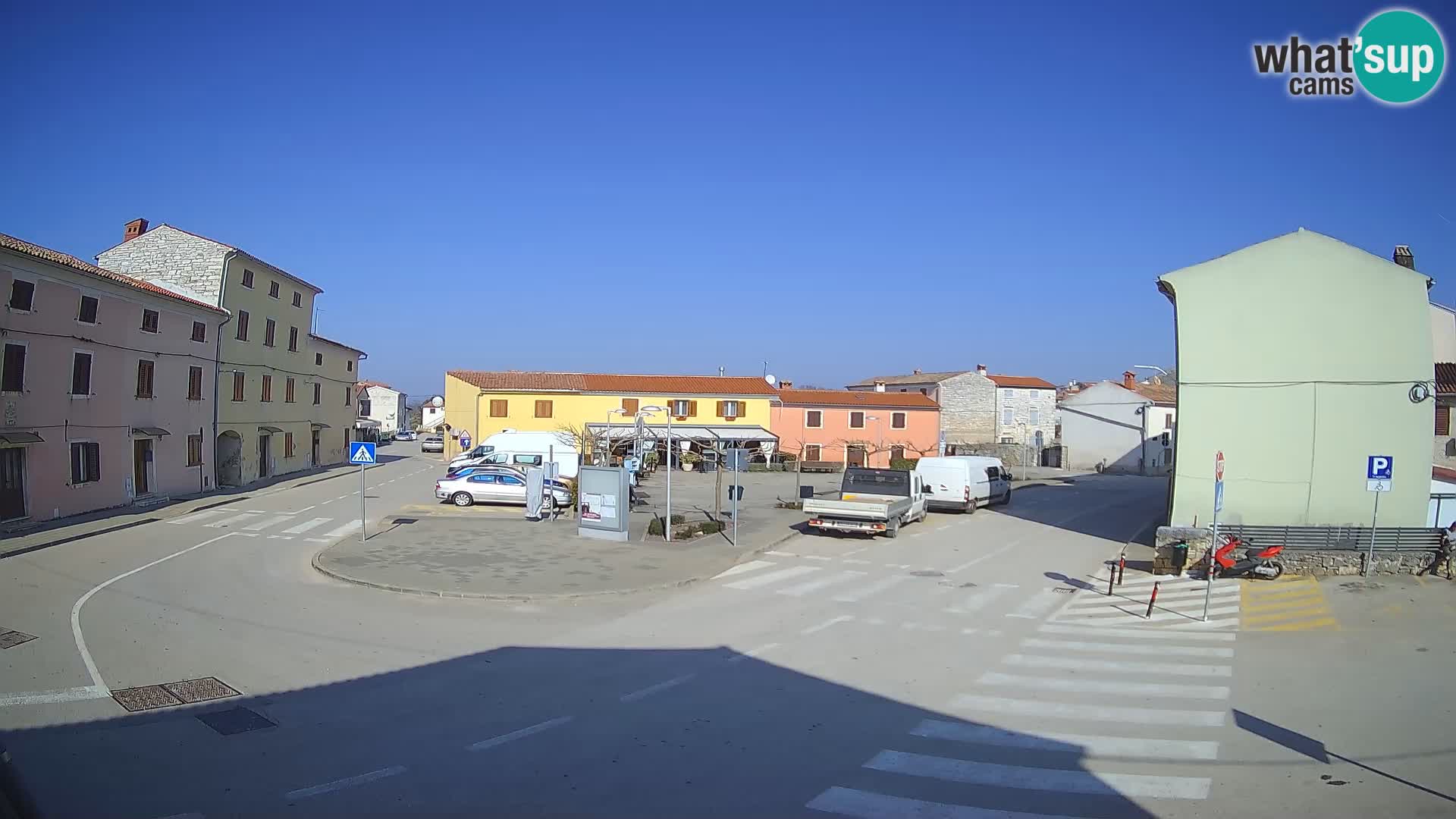 Bale Trg La Musa web kamera – Istra