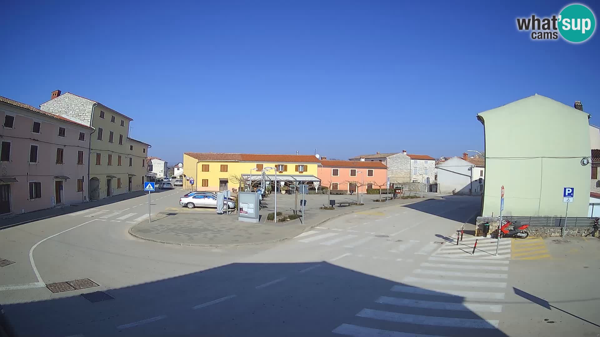 Bale Trg La Musa web kamera – Istra