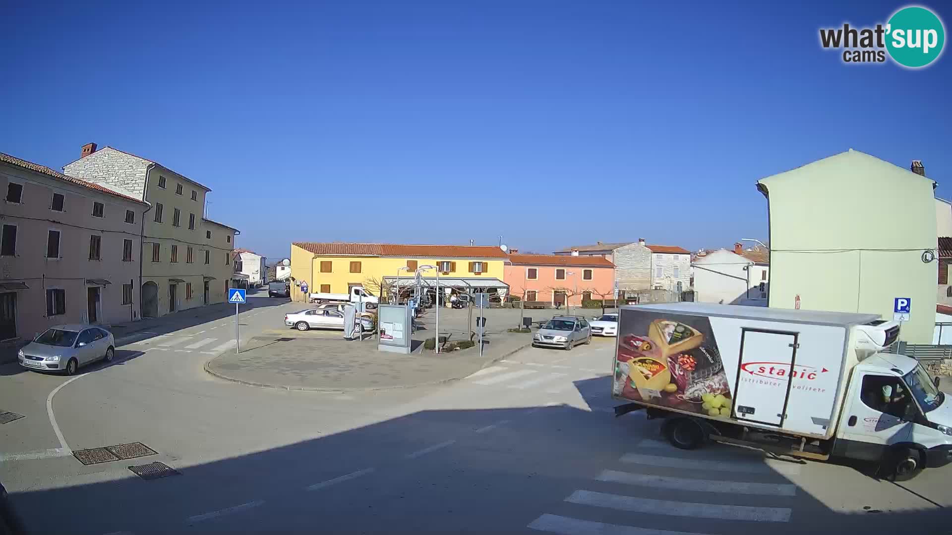 Bale Trg La Musa spletna kamera – Istra – Hrvaška