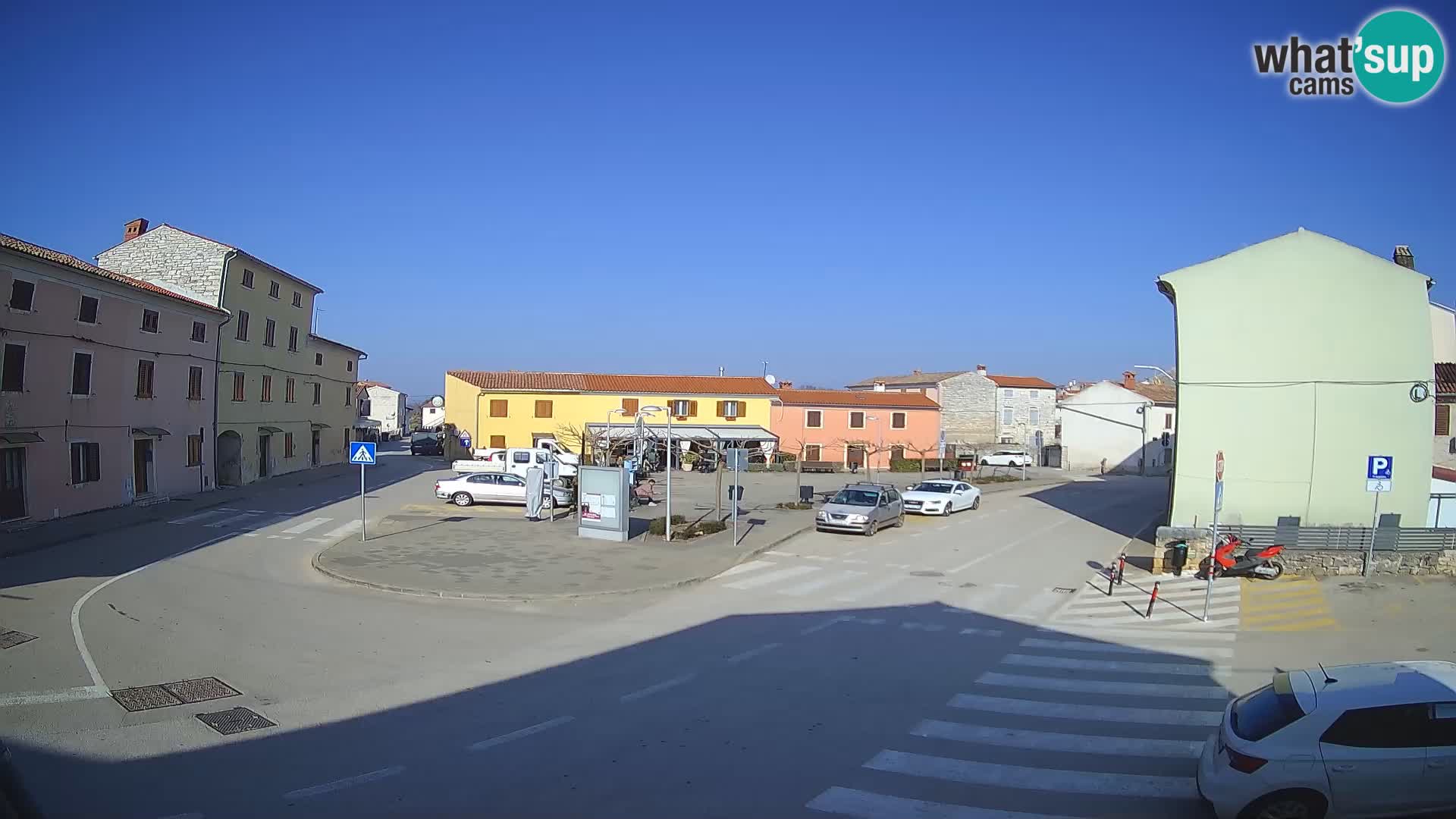 Bale Trg La Musa web kamera – Istra