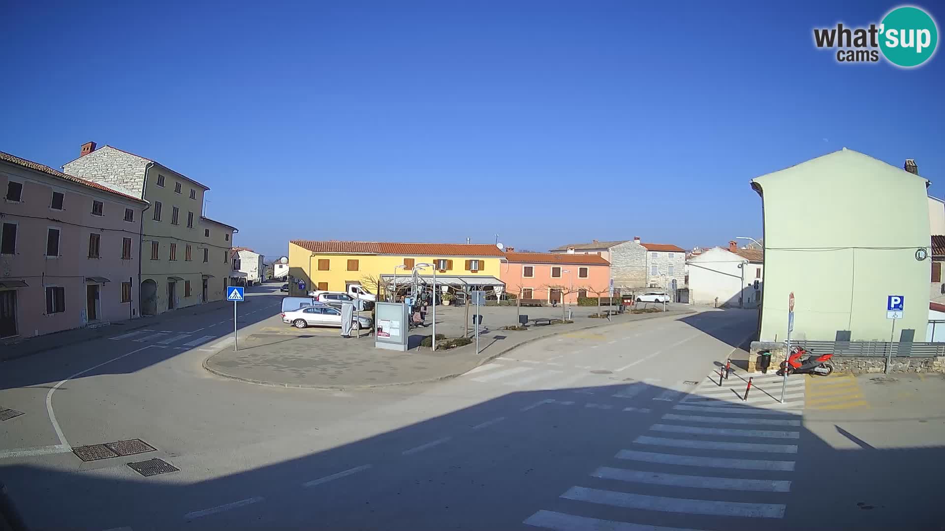 Bale Trg La Musa spletna kamera – Istra – Hrvaška