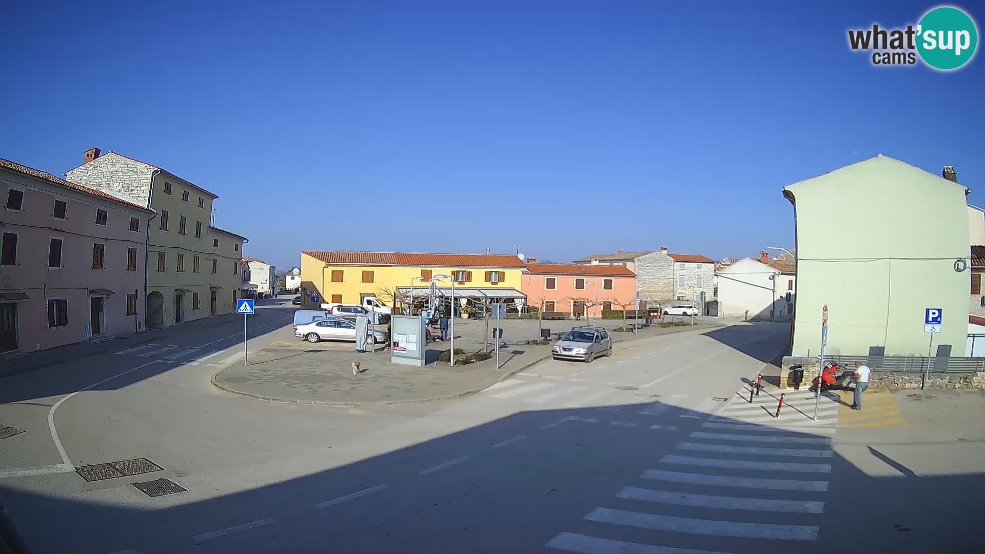 Bale Trg La Musa spletna kamera – Istra – Hrvaška