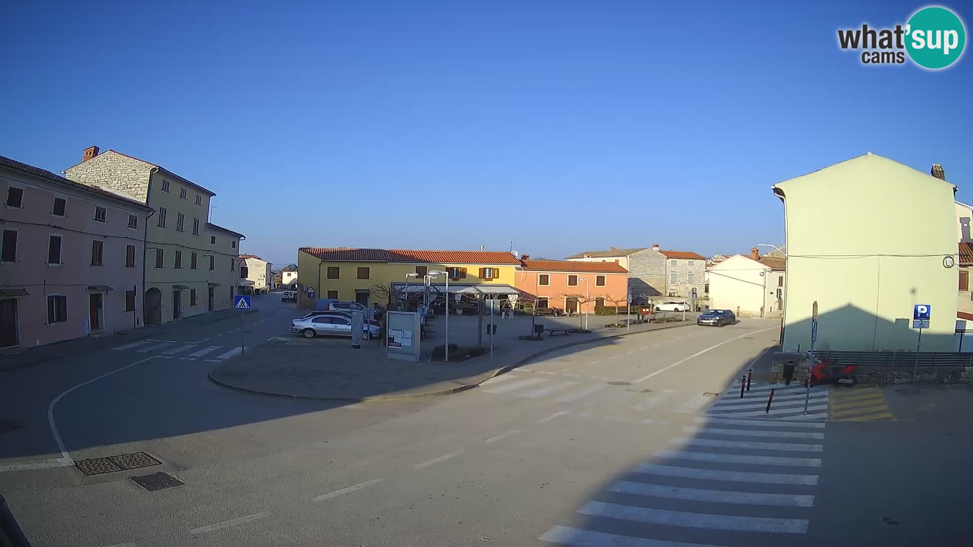 Bale Trg La Musa spletna kamera – Istra – Hrvaška