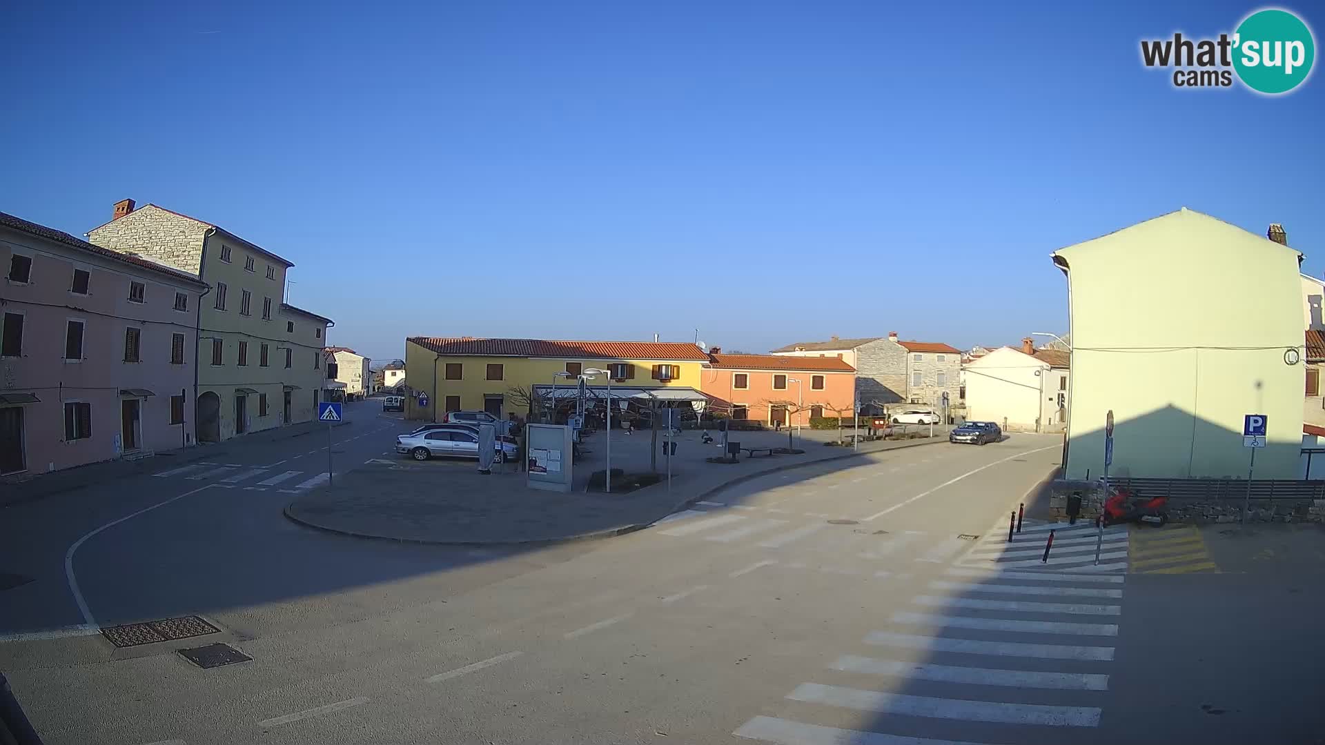 Bale Trg La Musa web kamera – Istra