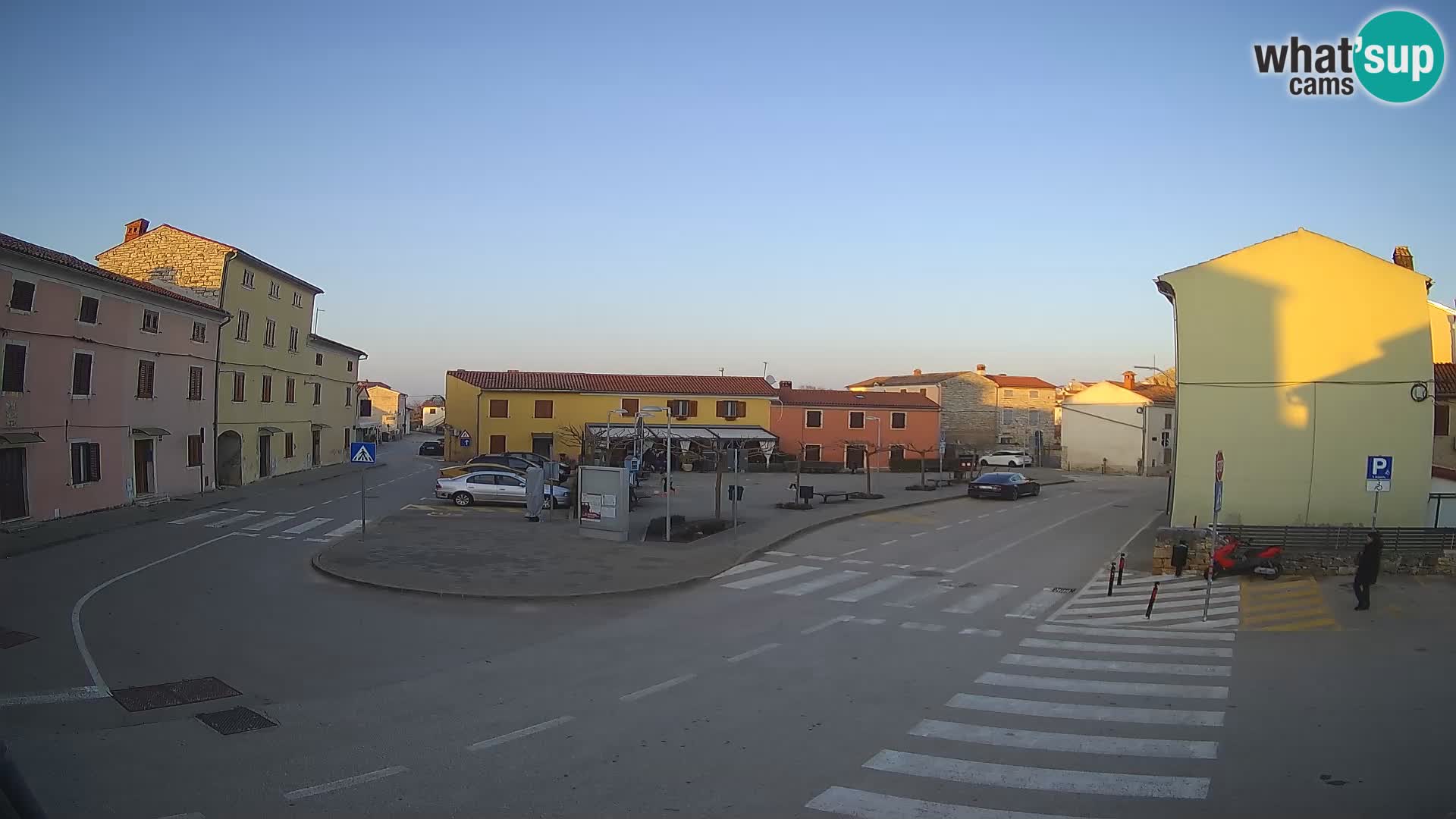 Bale Trg La Musa spletna kamera – Istra – Hrvaška