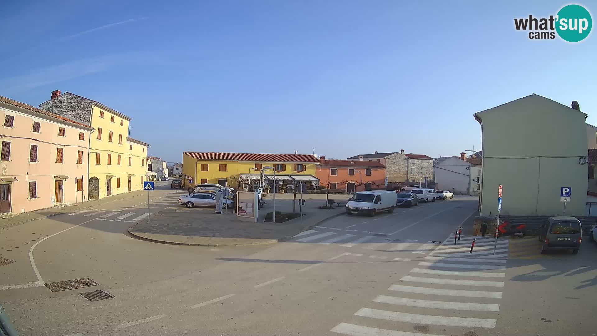 Bale Trg La Musa web kamera – Istra