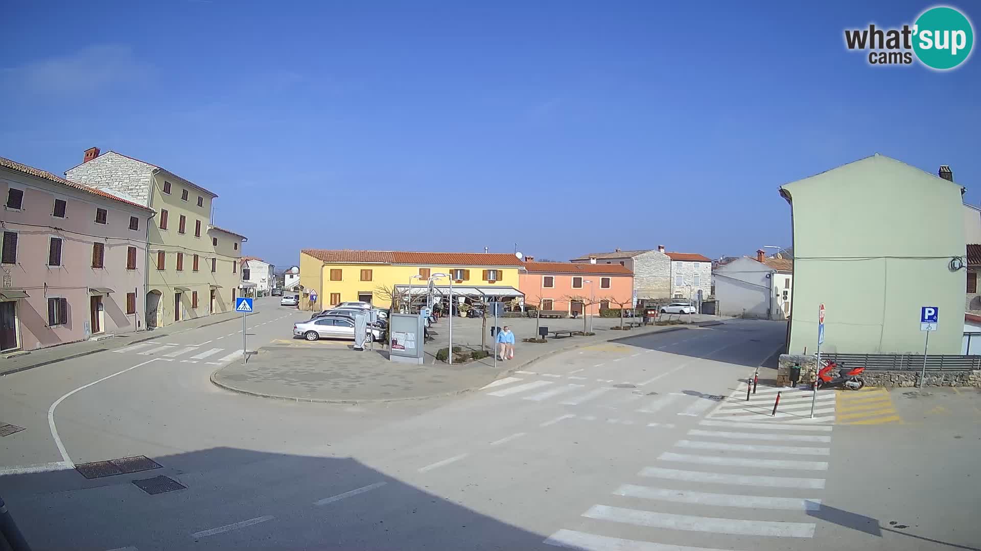 Bale Trg La Musa webcam – Istria – Croatia