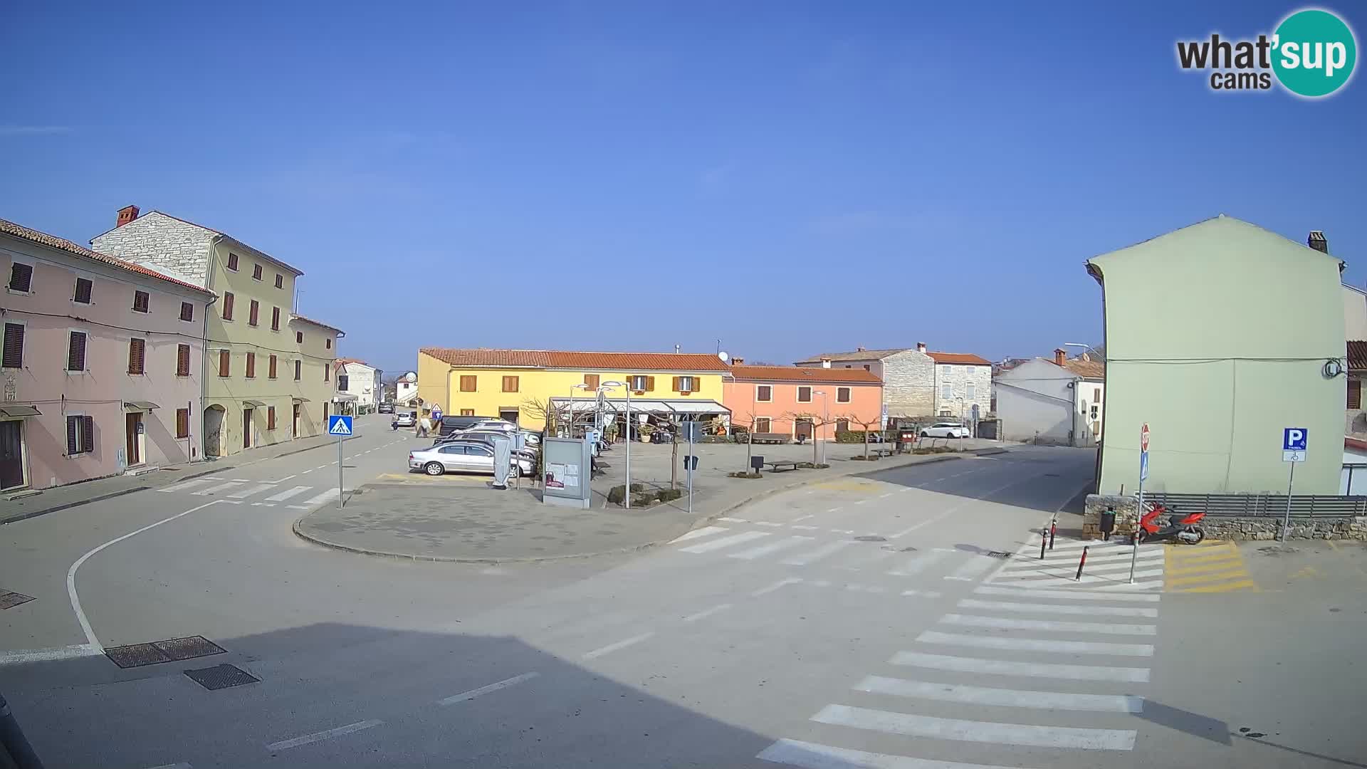 Webcam Valle, piazza La Musa – Istria – Croazia