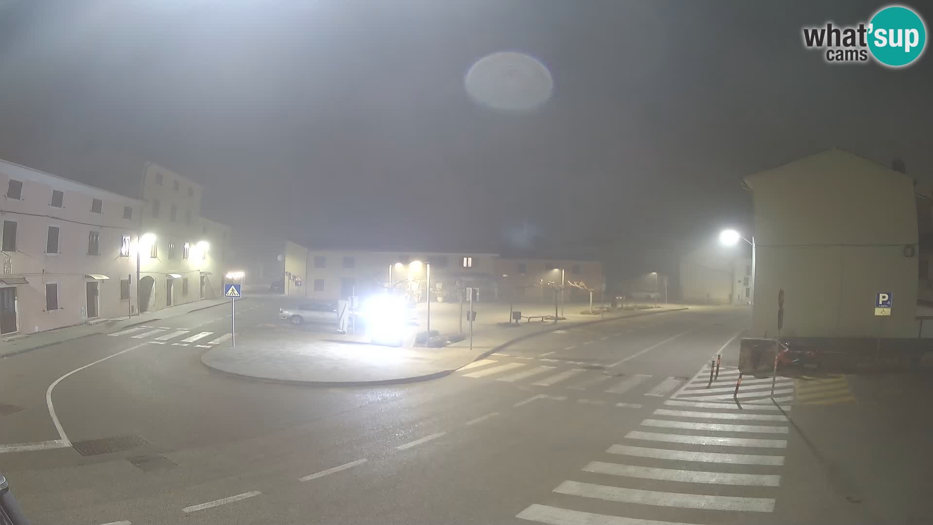 Bale, webcam de la plaza La Musa – Istria – Croacia