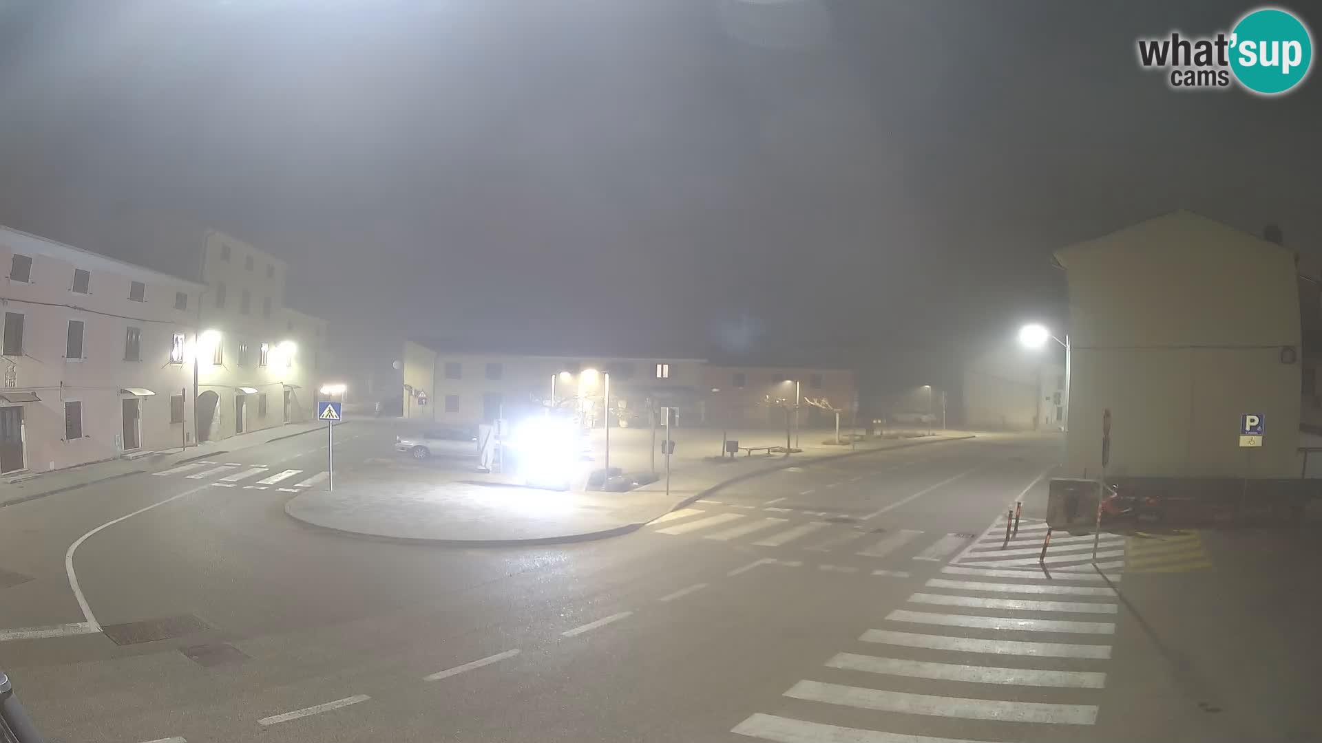 Bale, webcam de la plaza La Musa – Istria – Croacia