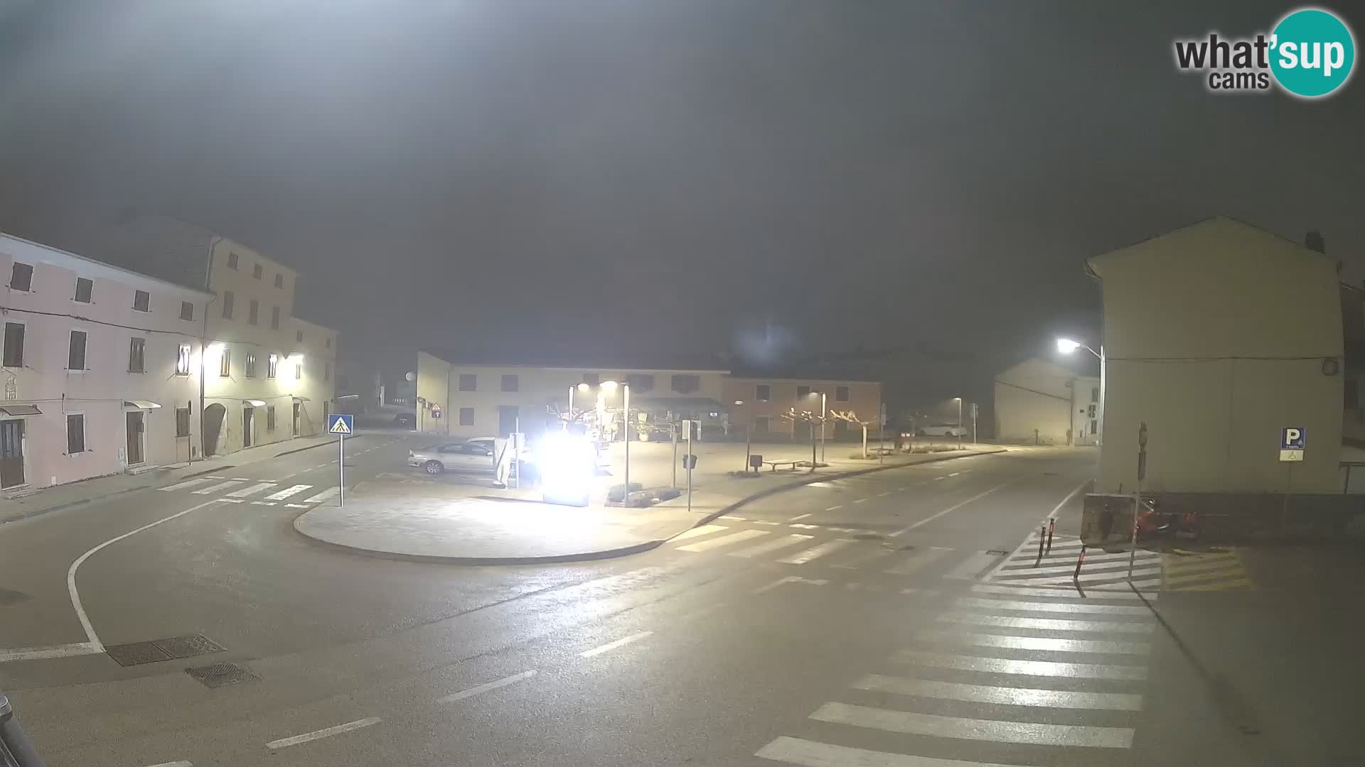 Bale, webcam de la plaza La Musa – Istria – Croacia