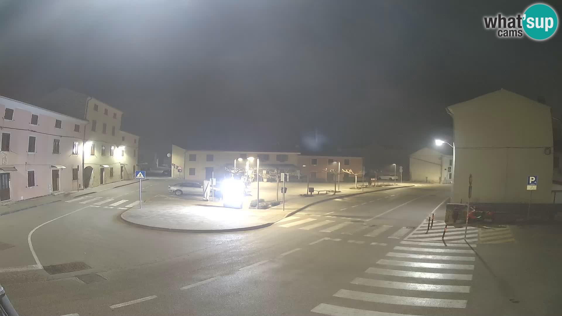 Bale, webcam de la plaza La Musa – Istria – Croacia