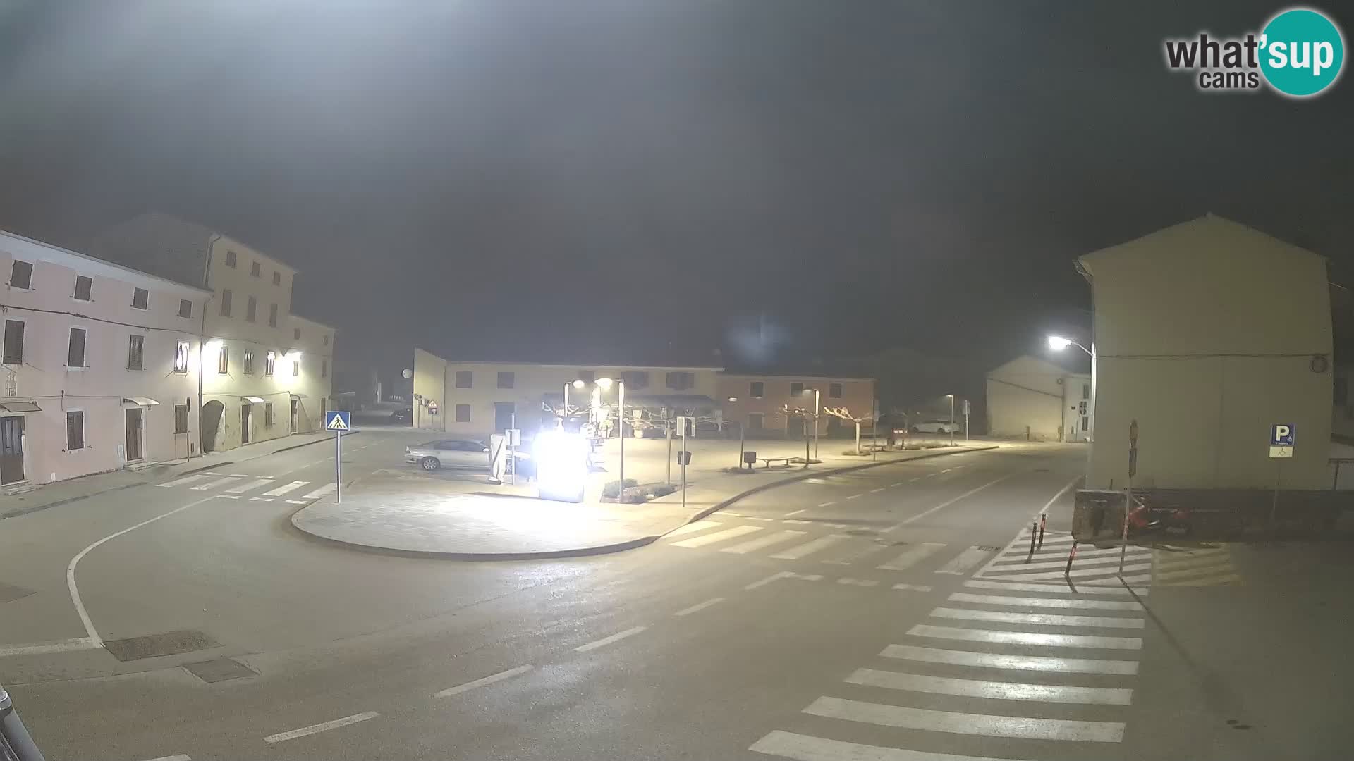 Bale, webcam de la plaza La Musa – Istria – Croacia