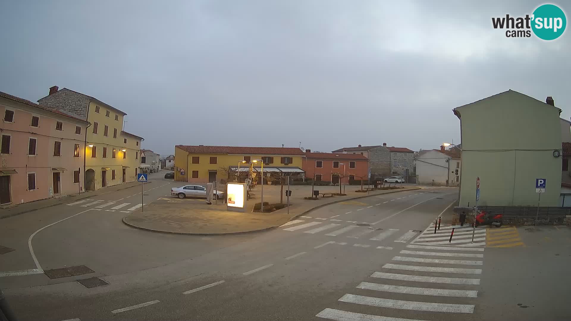 Bale Trg La Musa webcam – Istria – Croatia