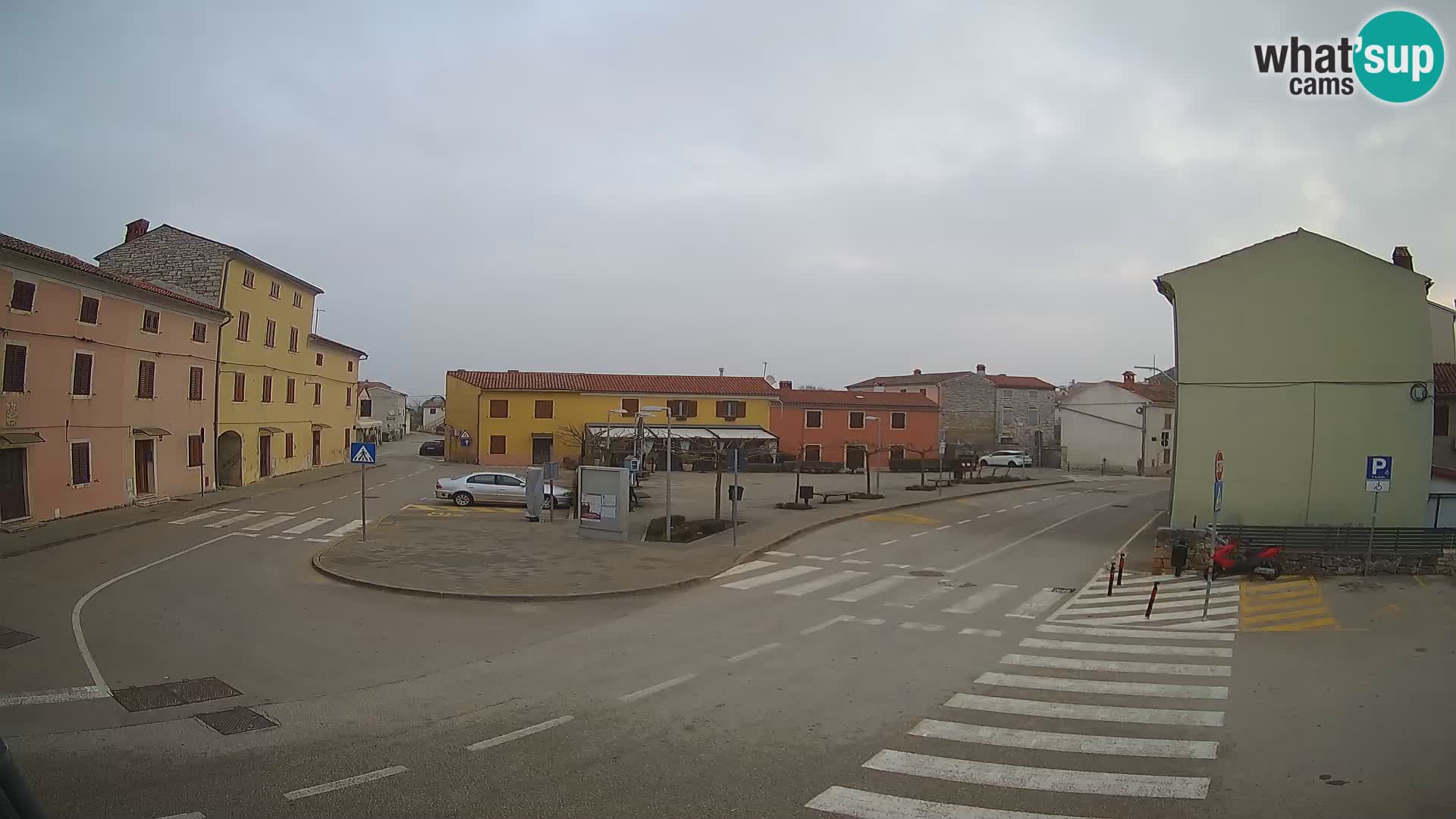 Bale, webcam de la plaza La Musa – Istria – Croacia