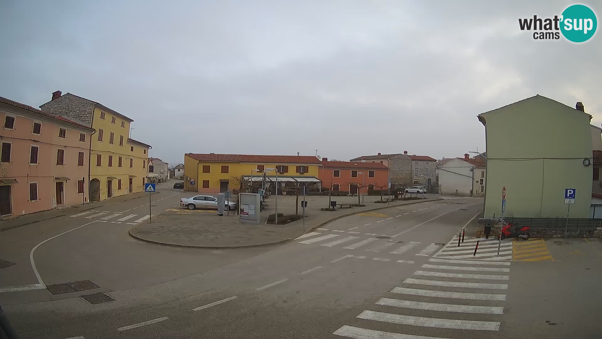 Bale Trg La Musa webcam – Istria – Croatia