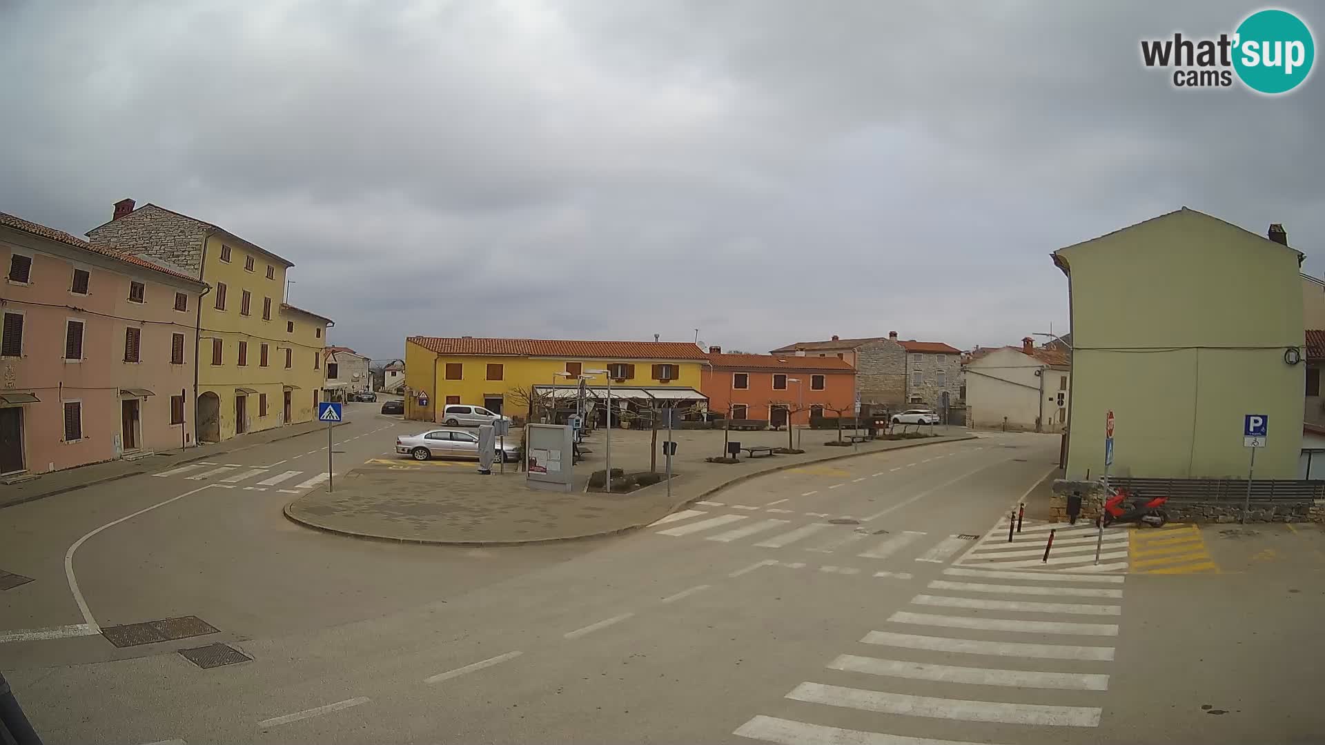 Bale, webcam de la plaza La Musa – Istria – Croacia