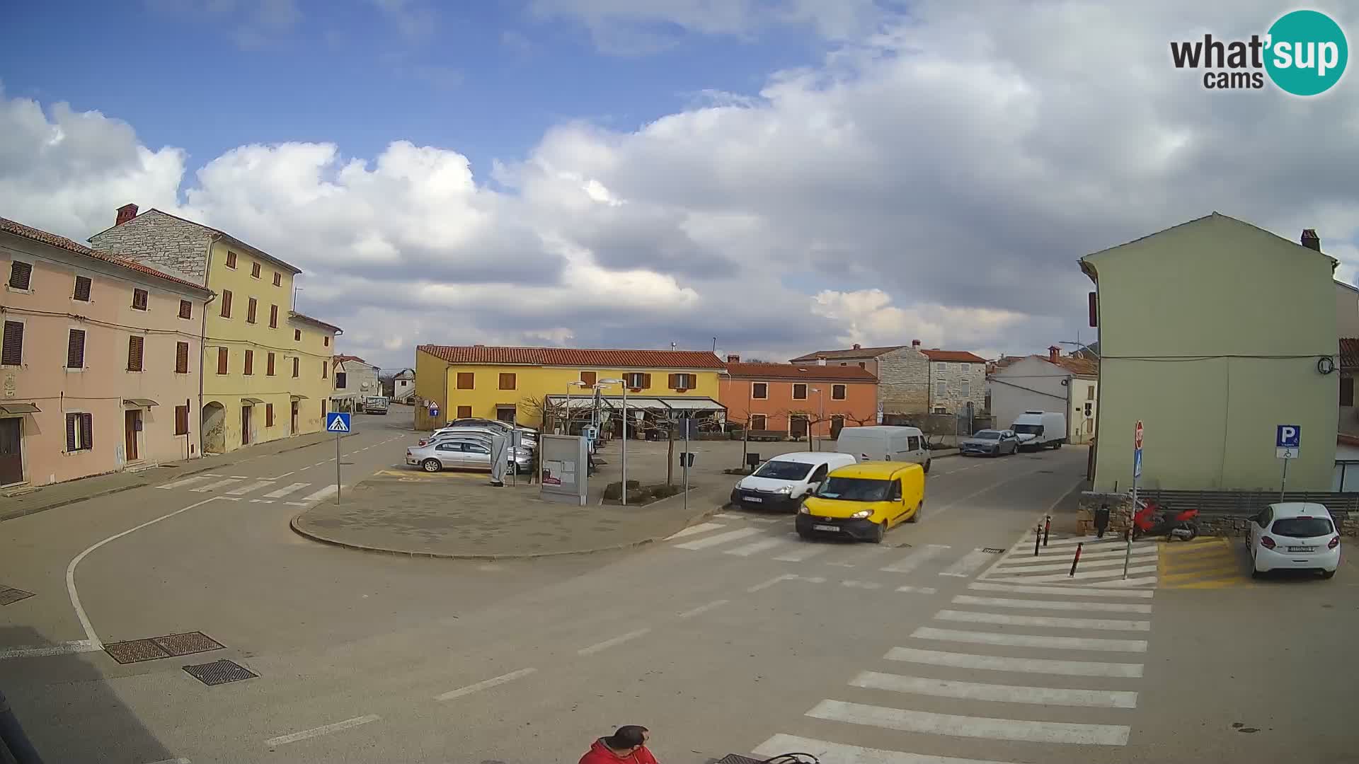 Bale, webcam de la place La Musa – Istrie – Croatie