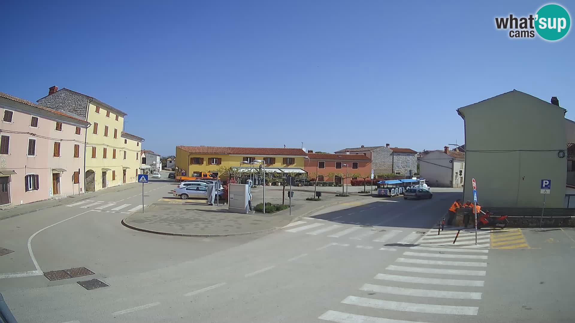 Bale Trg La Musa webcam – Istria – Croatia