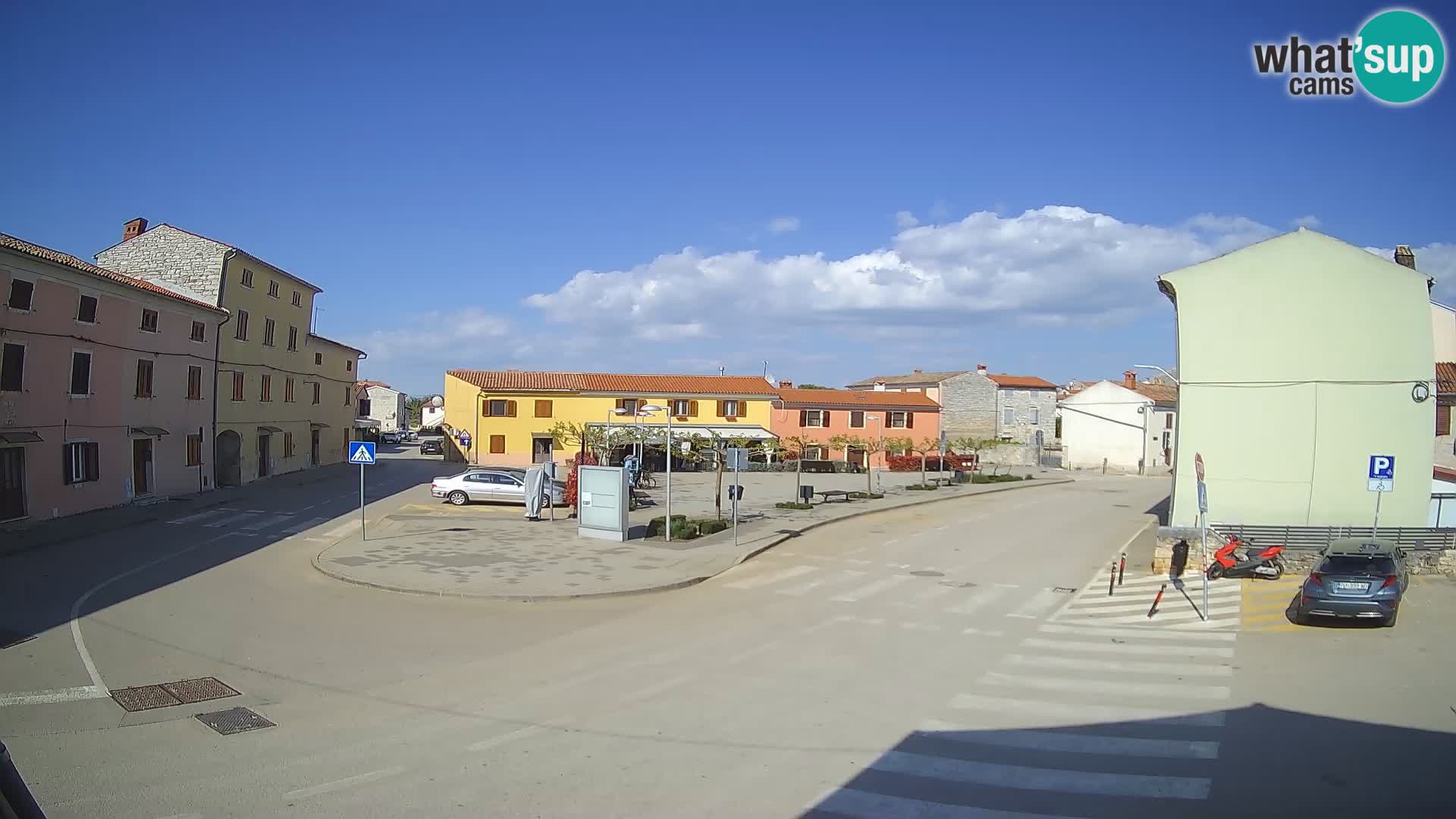 Bale Trg La Musa webcam – Istria – Croatia