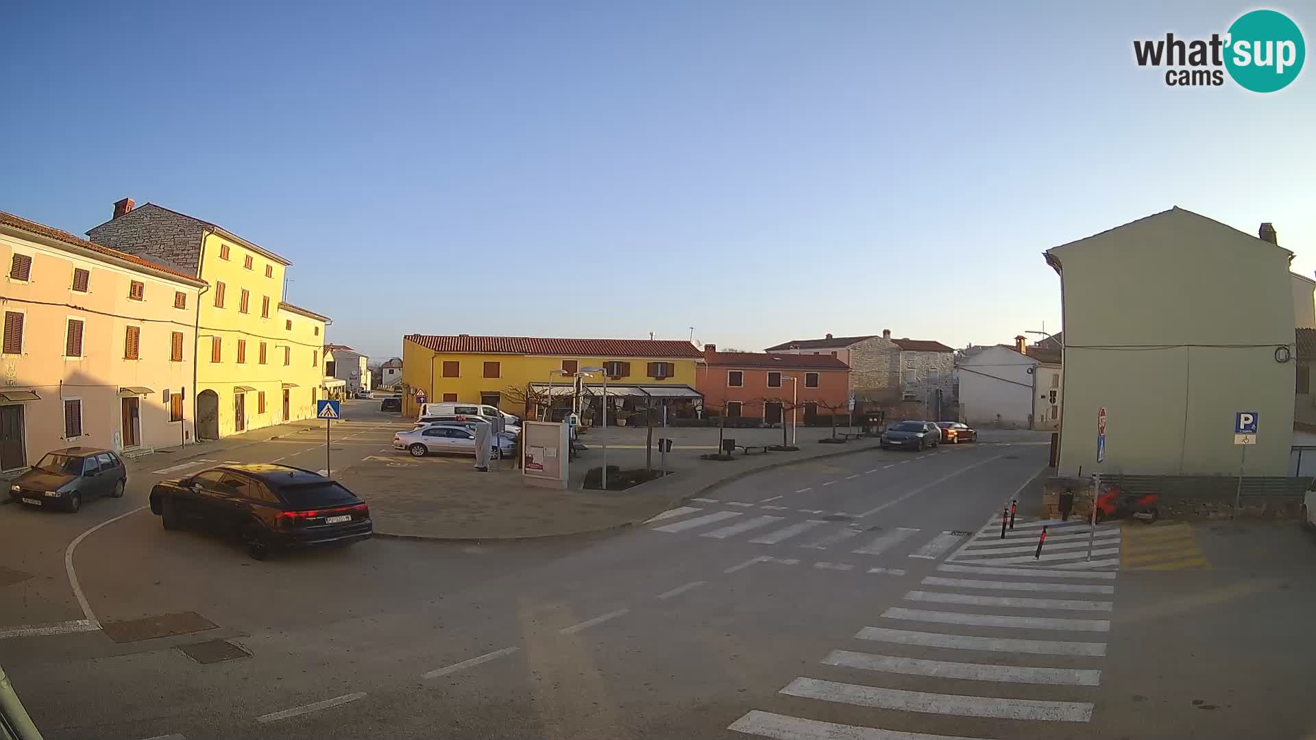 Bale Trg La Musa webcam – Istria – Croatia