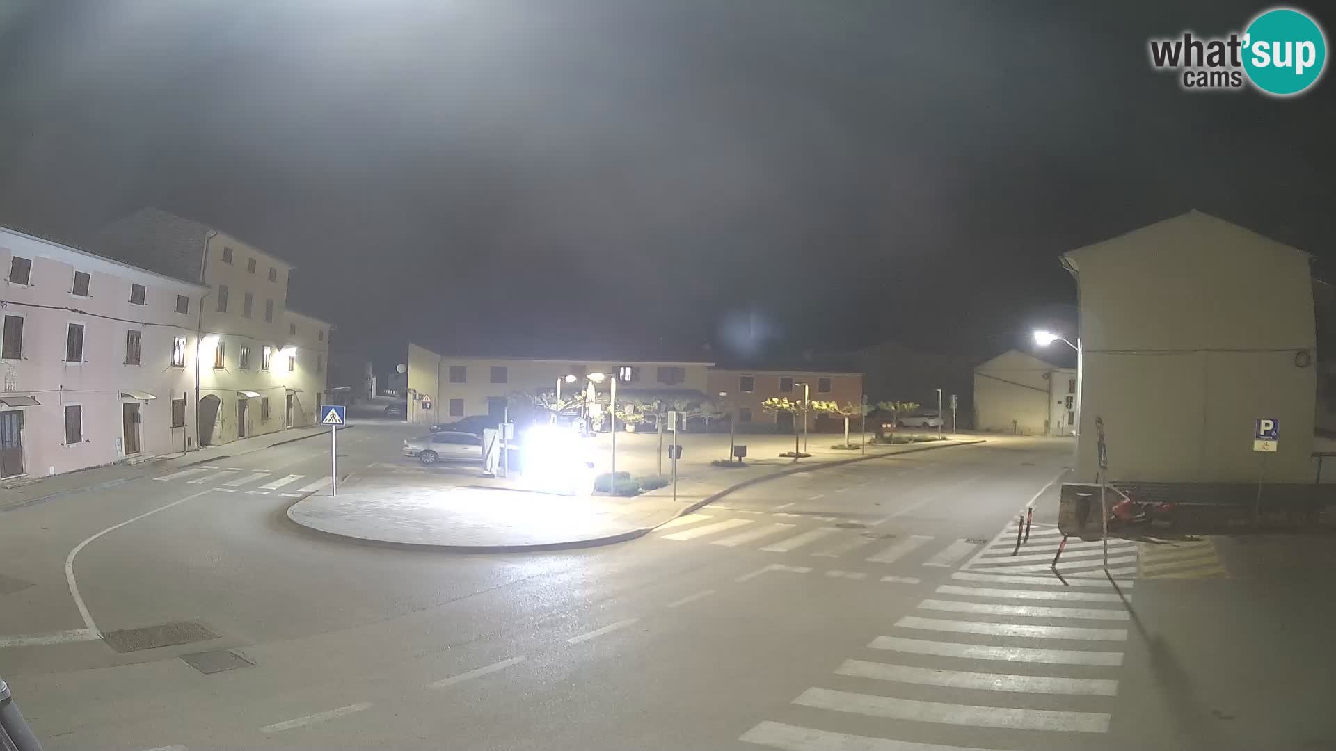 Bale Trg La Musa webcam – Istria – Croatia