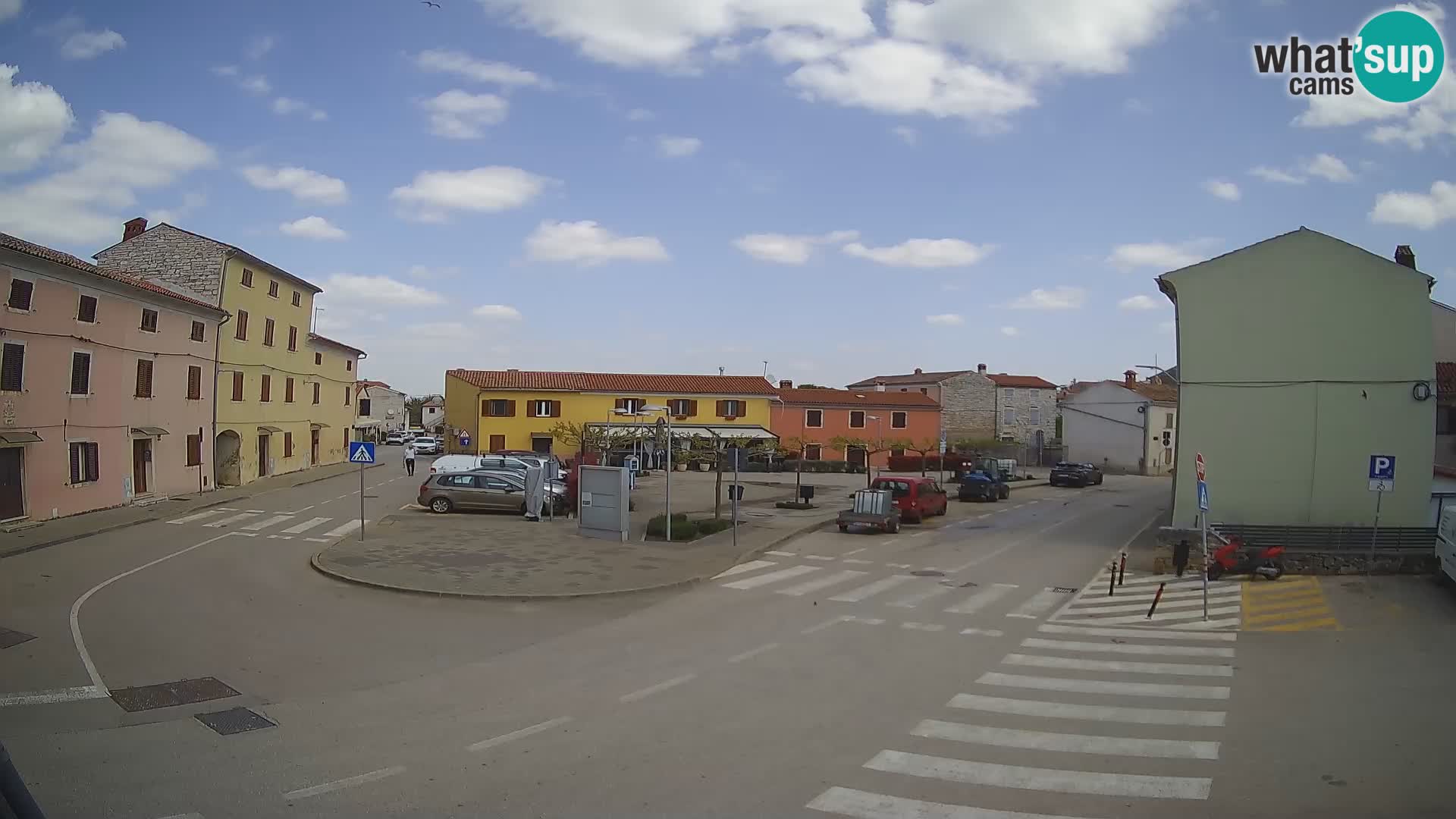 Bale Trg La Musa webcam – Istria – Croatia