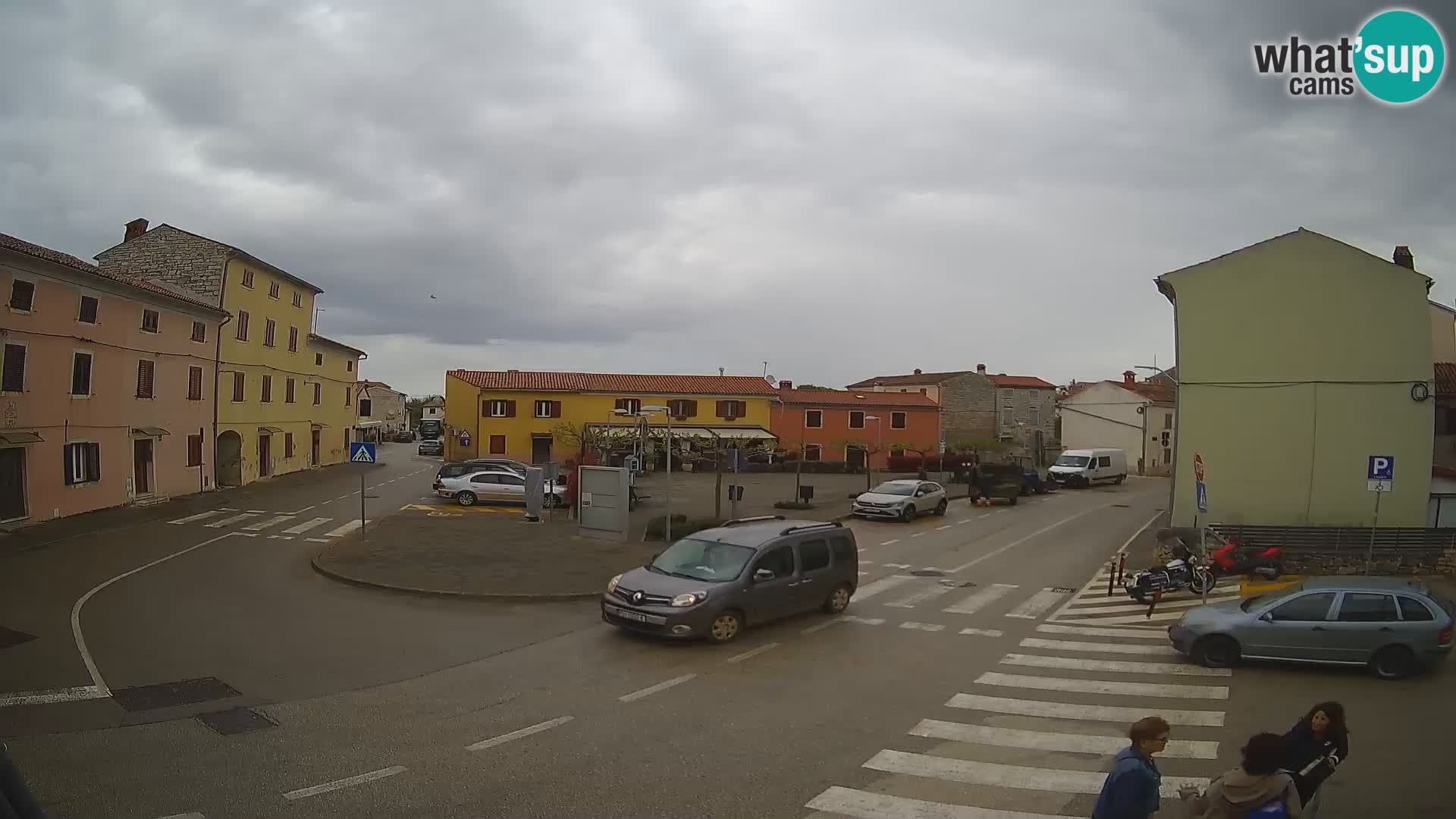 Bale, webcam de la place La Musa – Istrie – Croatie