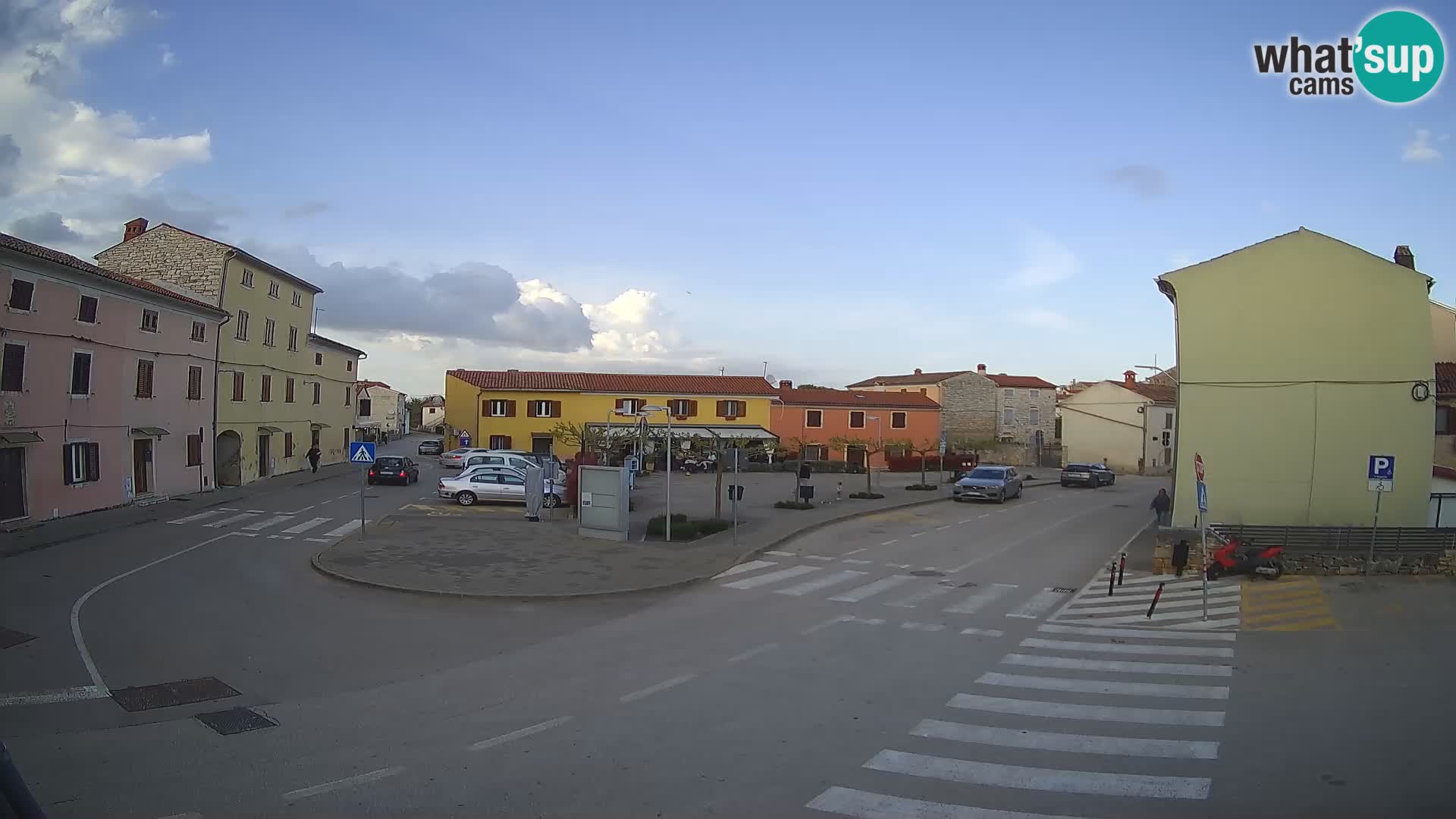 Bale, webcam de la plaza La Musa – Istria – Croacia