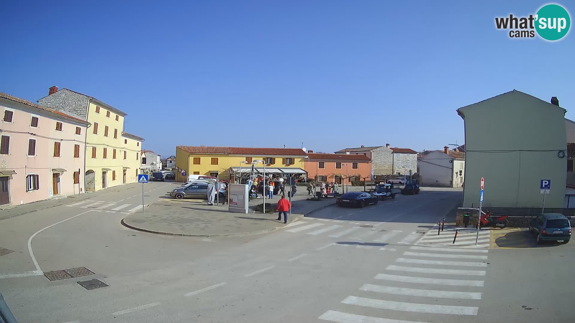 Webcam Valle, piazza La Musa – Istria – Croazia