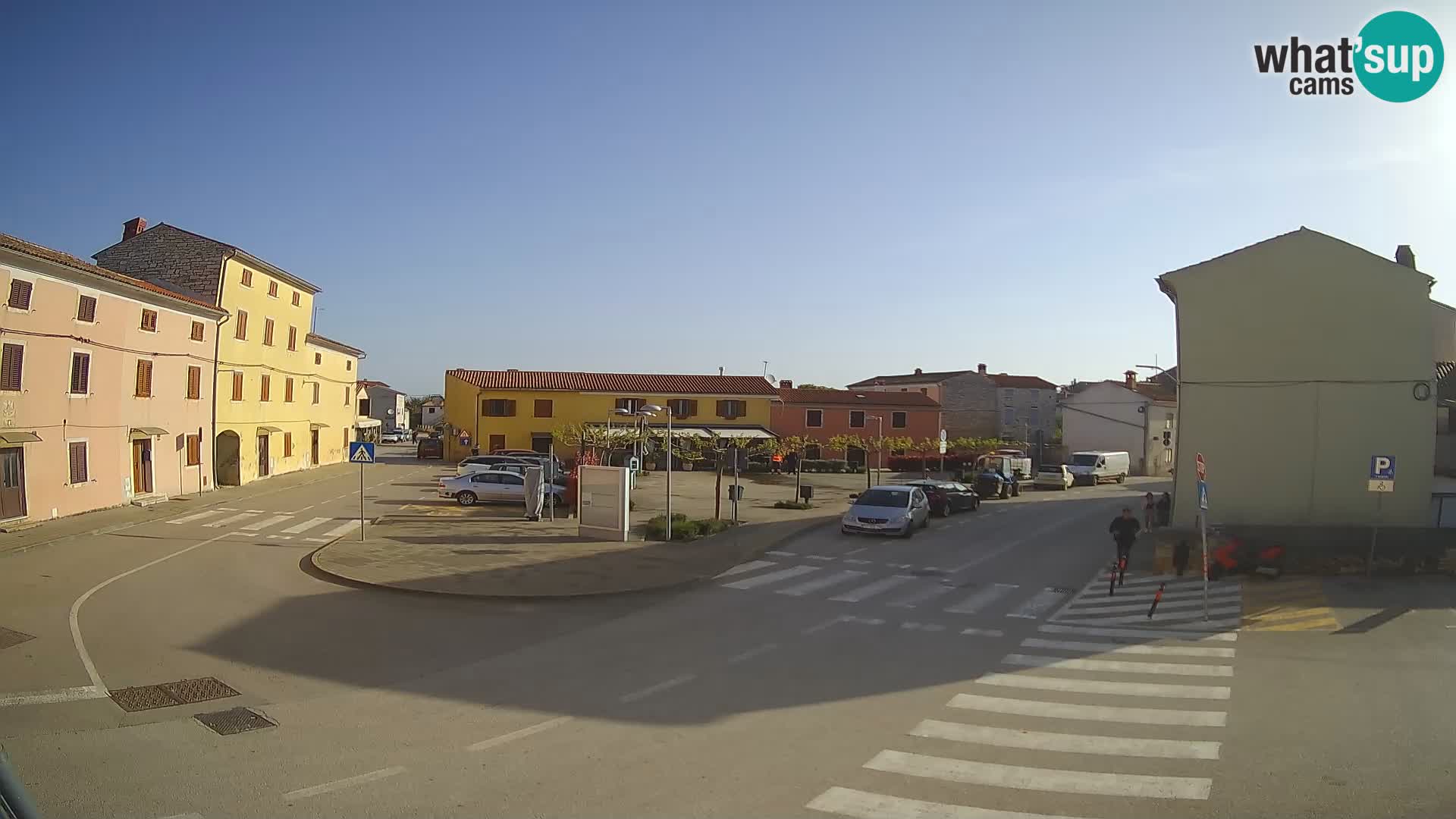 Bale Trg La Musa webcam – Istria – Croatia