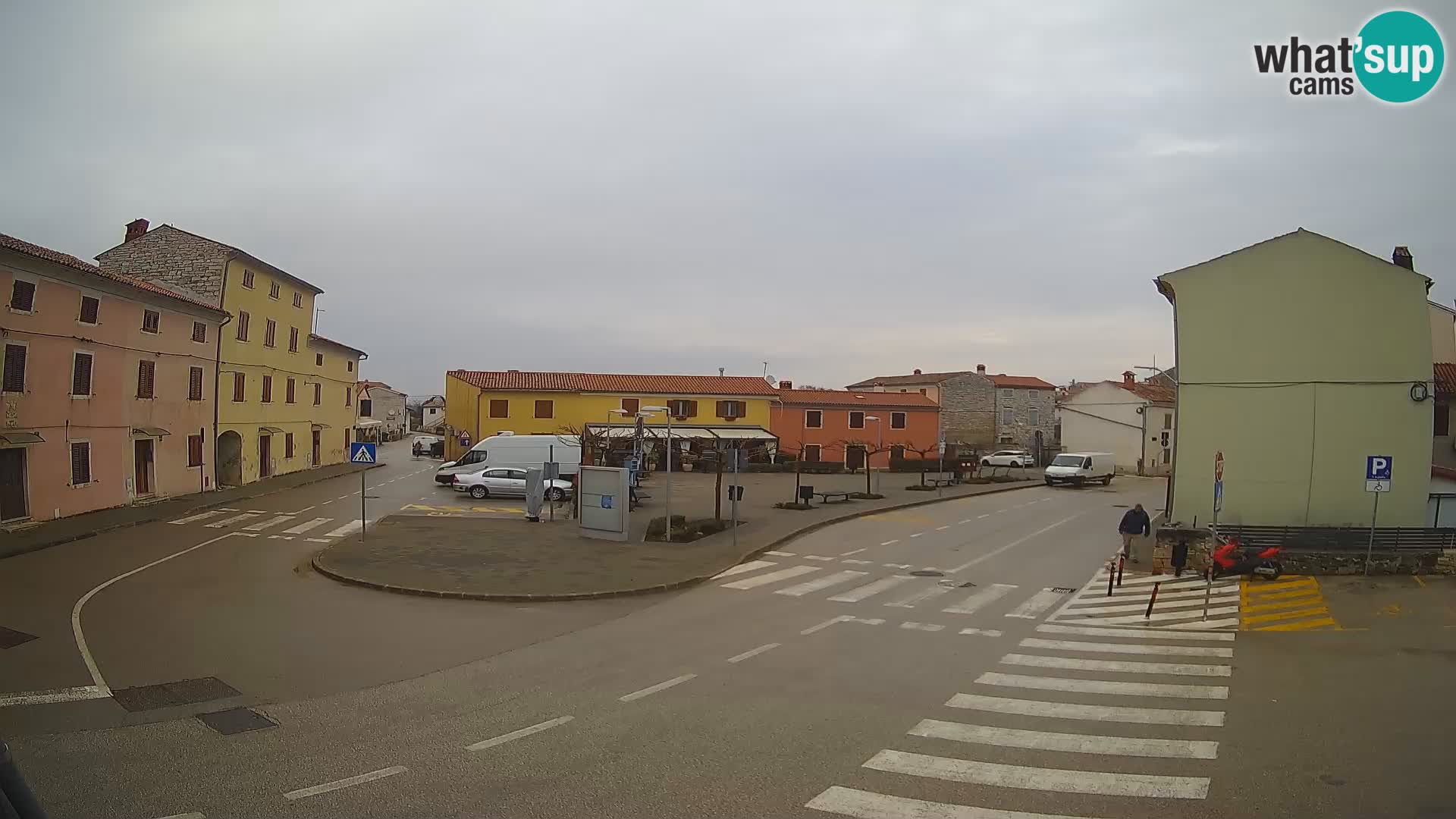 Bale, webcam de la plaza La Musa – Istria – Croacia