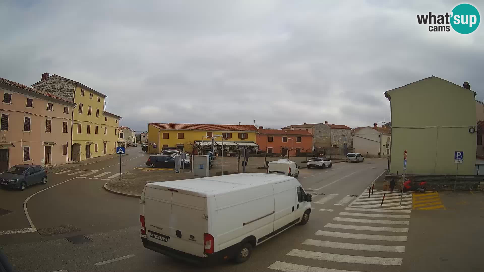 Bale, webcam de la plaza La Musa – Istria – Croacia