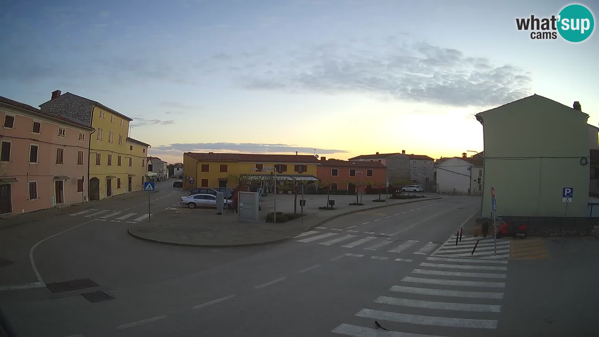 Bale Trg La Musa spletna kamera – Istra – Hrvaška