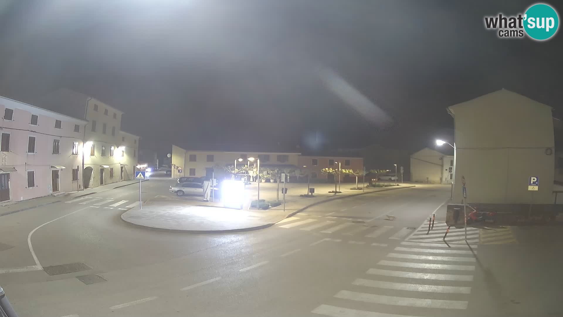 Bale, webcam de la plaza La Musa – Istria – Croacia