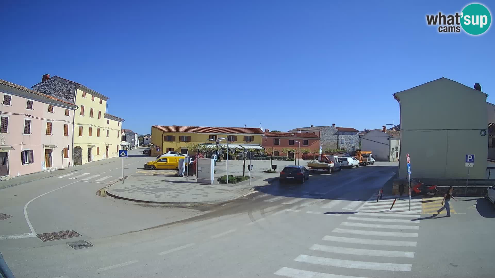 Bale, webcam de la plaza La Musa – Istria – Croacia