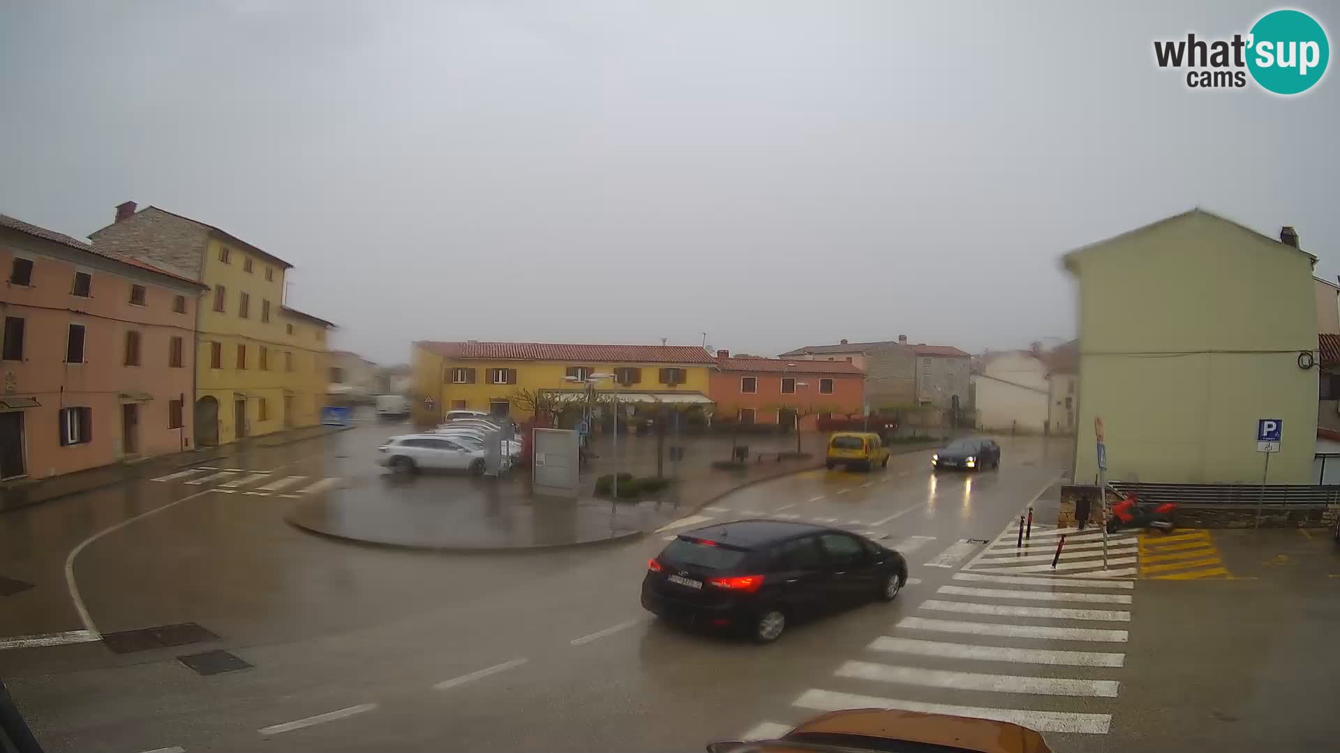 Bale, webcam de la place La Musa – Istrie – Croatie