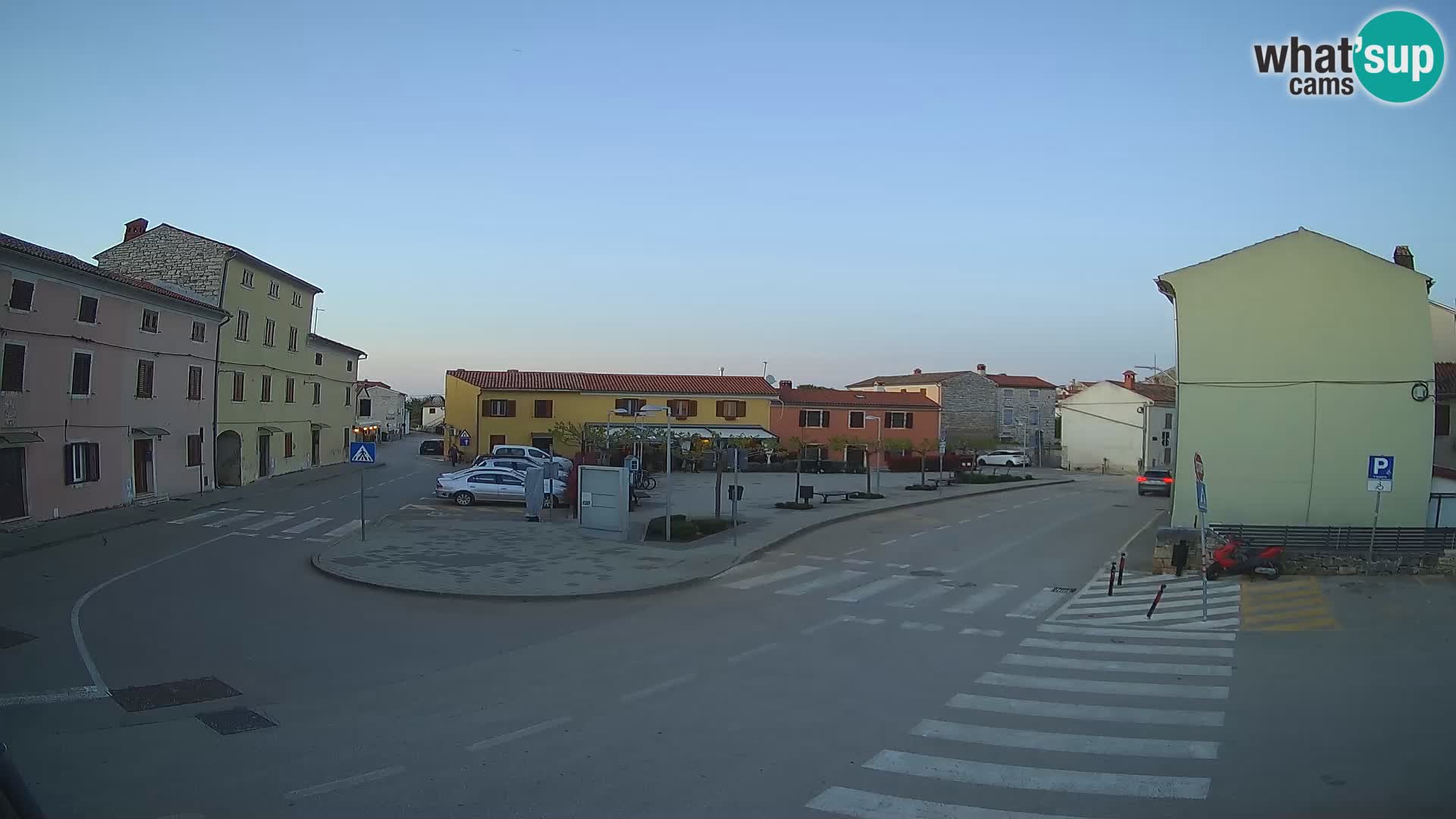 Bale Trg La Musa web kamera – Istra