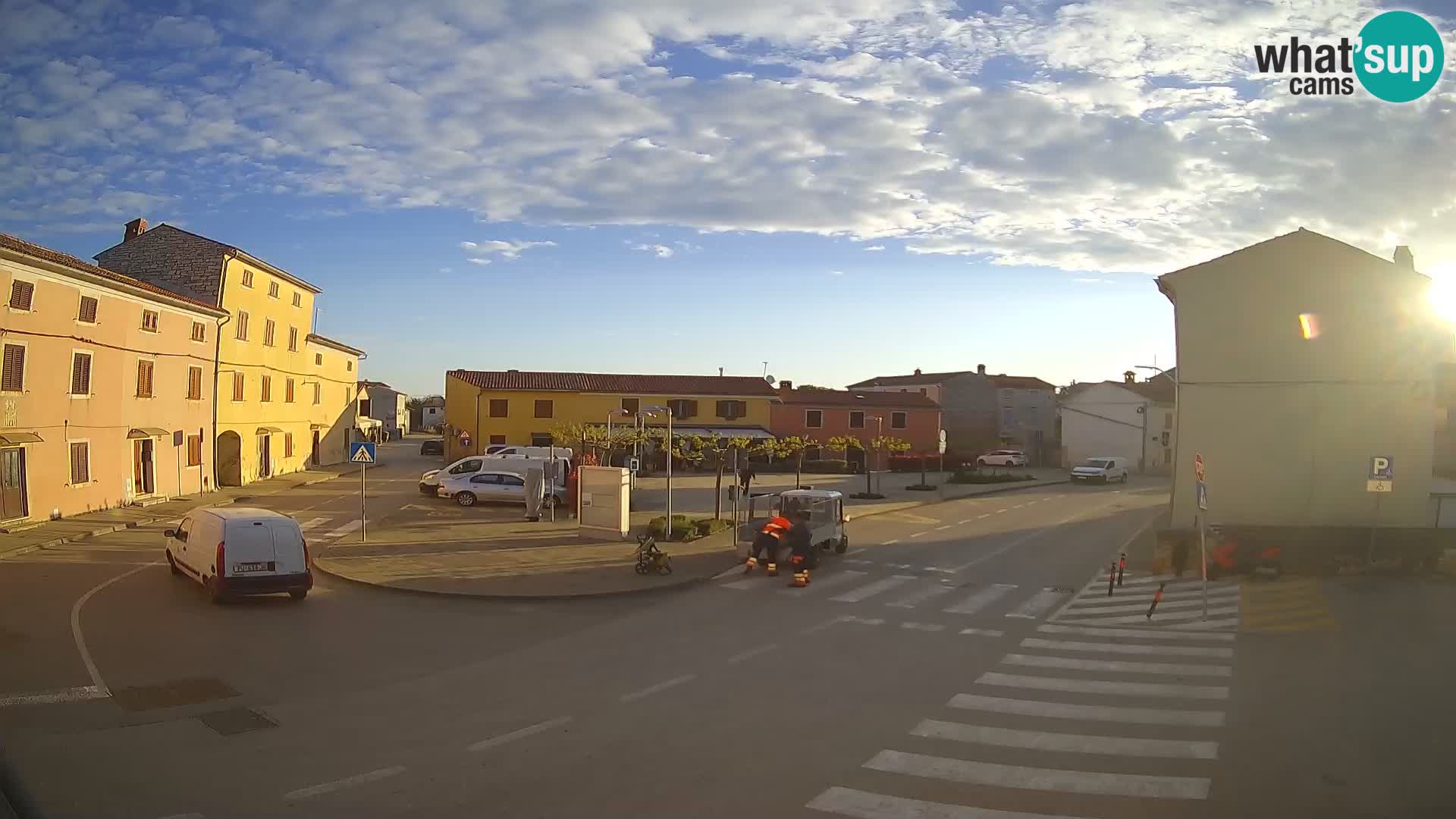 Bale Trg La Musa spletna kamera – Istra – Hrvaška