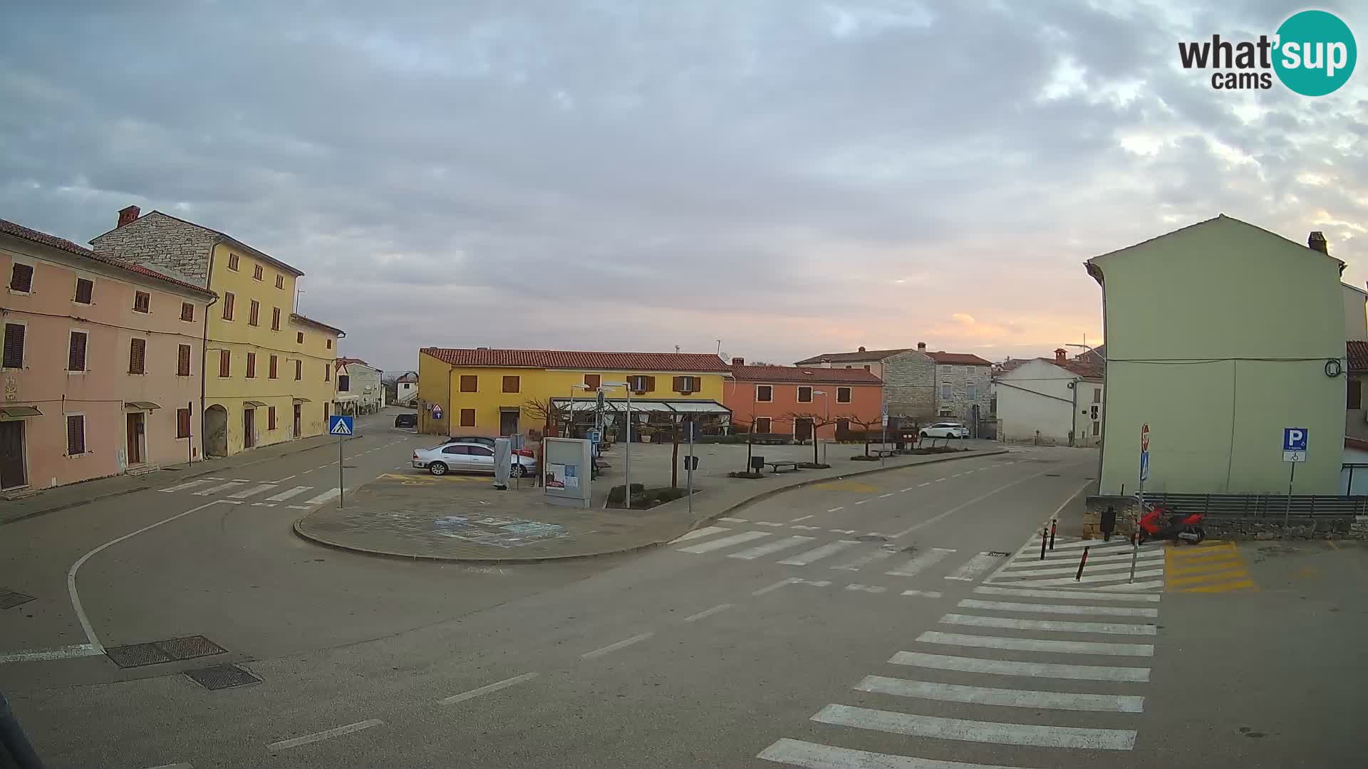 Bale, webcam de la plaza La Musa – Istria – Croacia